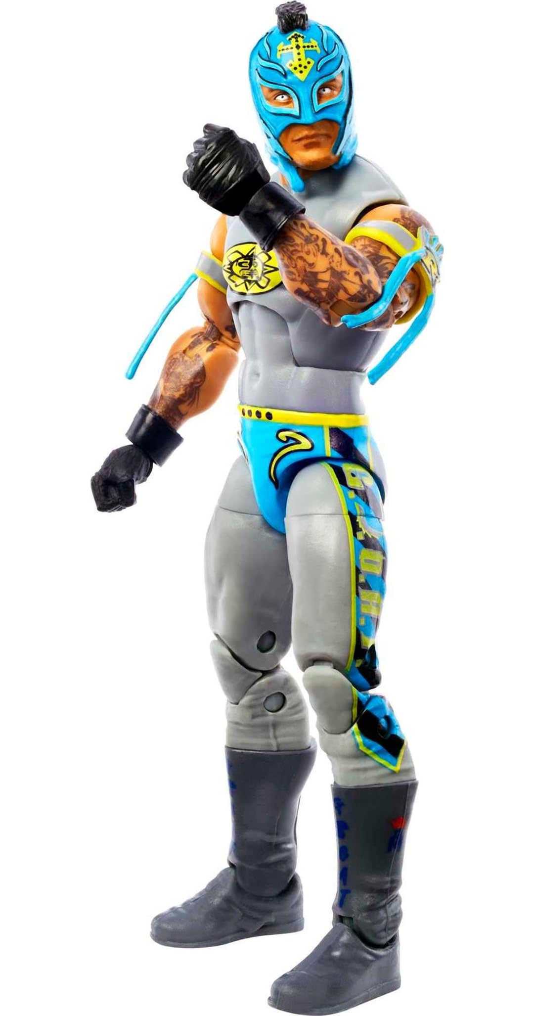 Foto 5 pulgar | Figura De Acción Mattel Wwe Elite Collection Rey Mysterio 15 Cm - Venta Internacional.