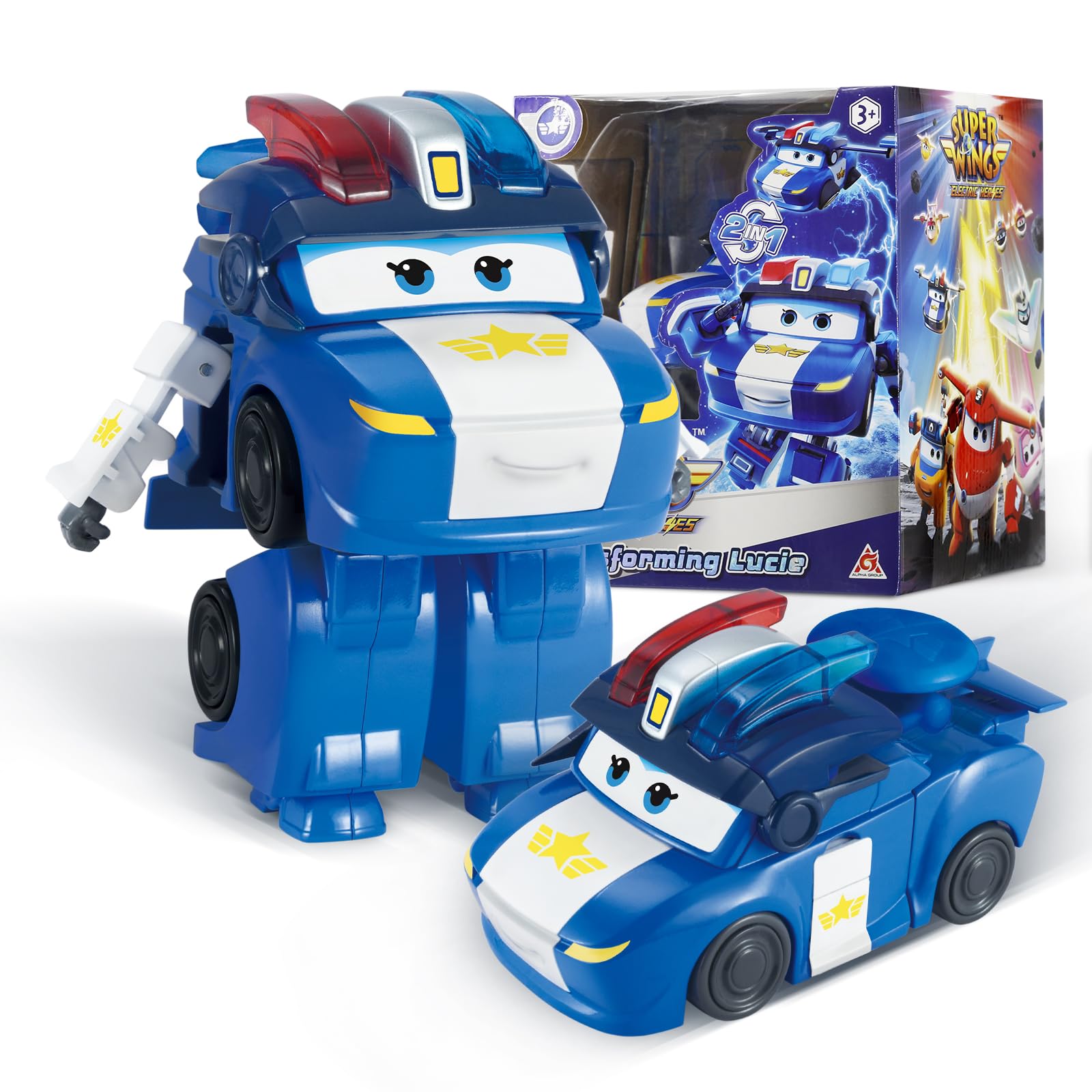 Foto 1 | Transformable Toys Super Wings Lucie Airplane 2 En 1 - Venta Internacional.