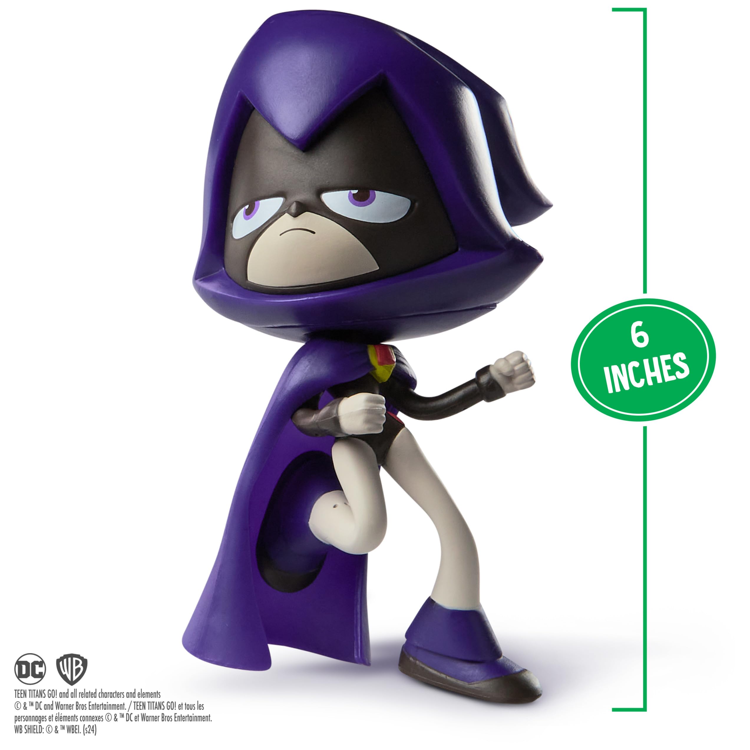 Foto 6 pulgar | Figura De Acción Dc Comics Teen Titans Go! Twisty Titans Raven - Venta Internacional.