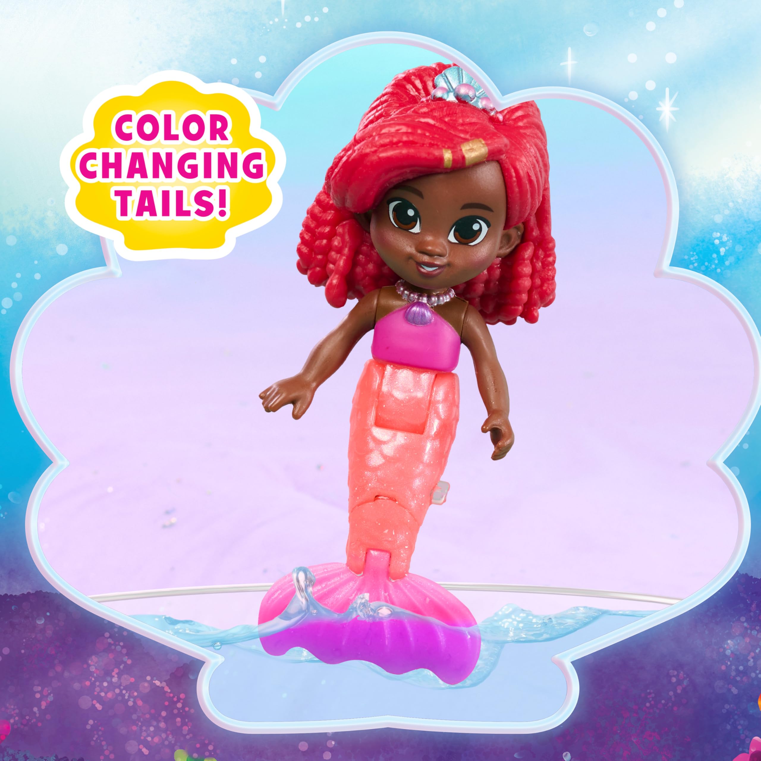 Foto 4 pulgar | Set De Figuras De Juguete Just Play Disney Junior Ariel Royal Family - Venta Internacional.