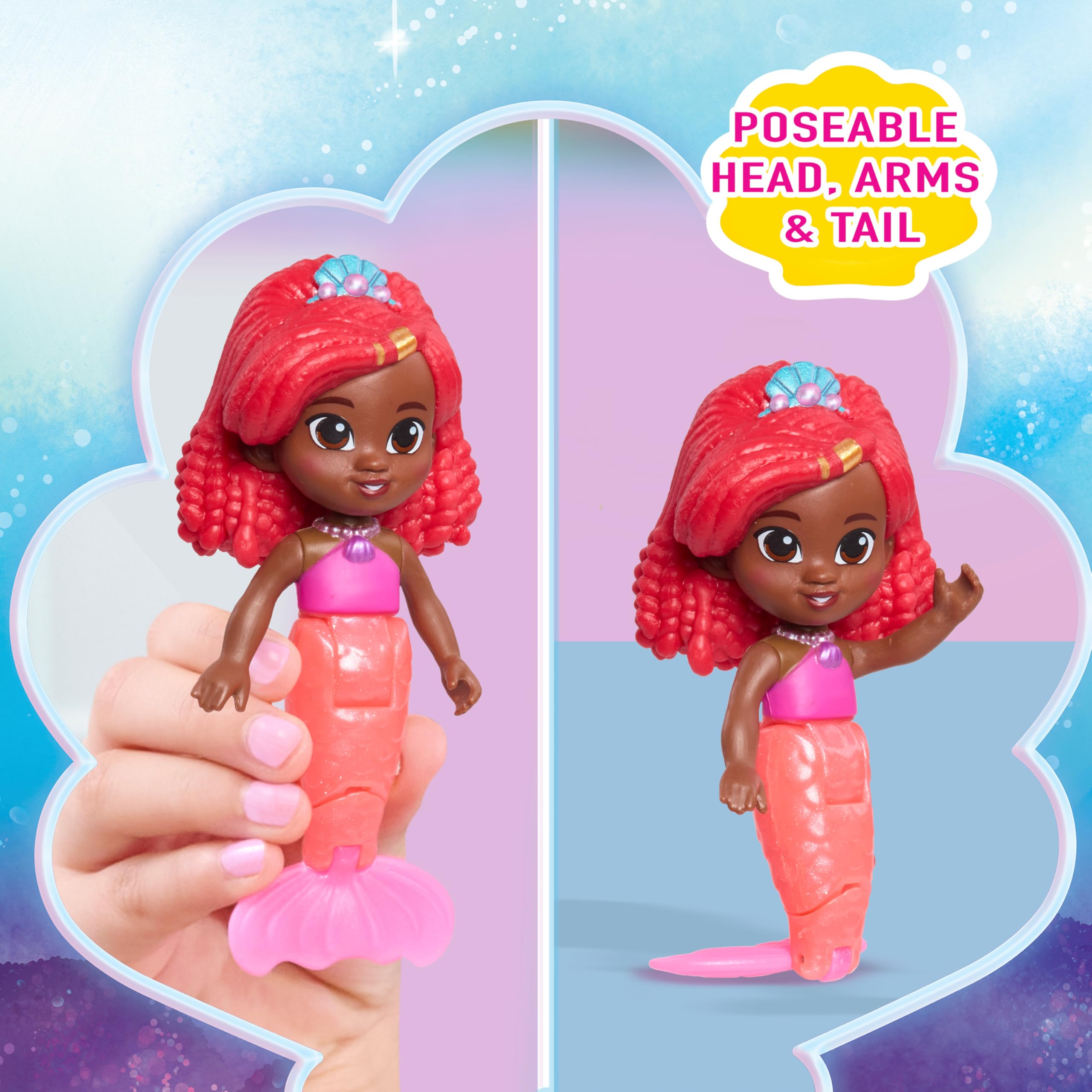 Foto 5 pulgar | Set De Figuras De Juguete Just Play Disney Junior Ariel Royal Family - Venta Internacional.