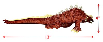 Foto 3 | Figuras De Acción Twcare Godzilla Terrestris Y Amphibia 33 Cm - Venta Internacional.
