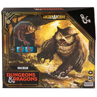 Foto 1 | Figura Hasbro Dungeons & Dragons Golden Archive Owlbear 21 Cm - Venta Internacional.