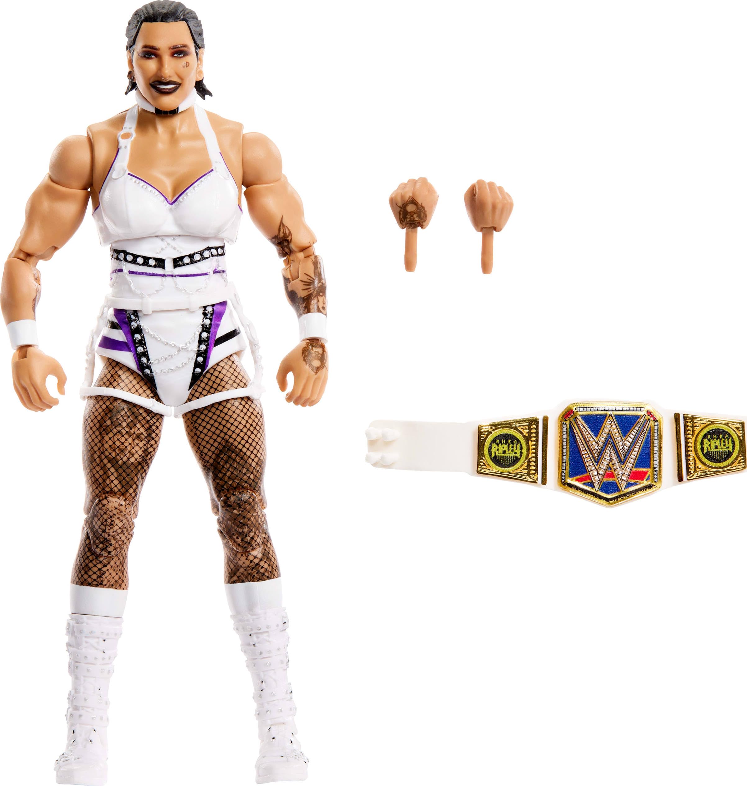 Figura De Acción Mattel Wwe Elite Rhea Ripley Series #110 De 15 Cm - Venta Internacional.
