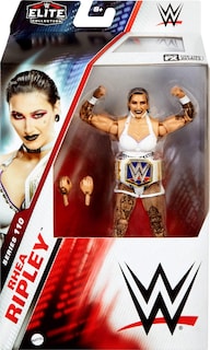 Foto 2 | Figura De Acción Mattel Wwe Elite Rhea Ripley Series #110 De 15 Cm - Venta Internacional.