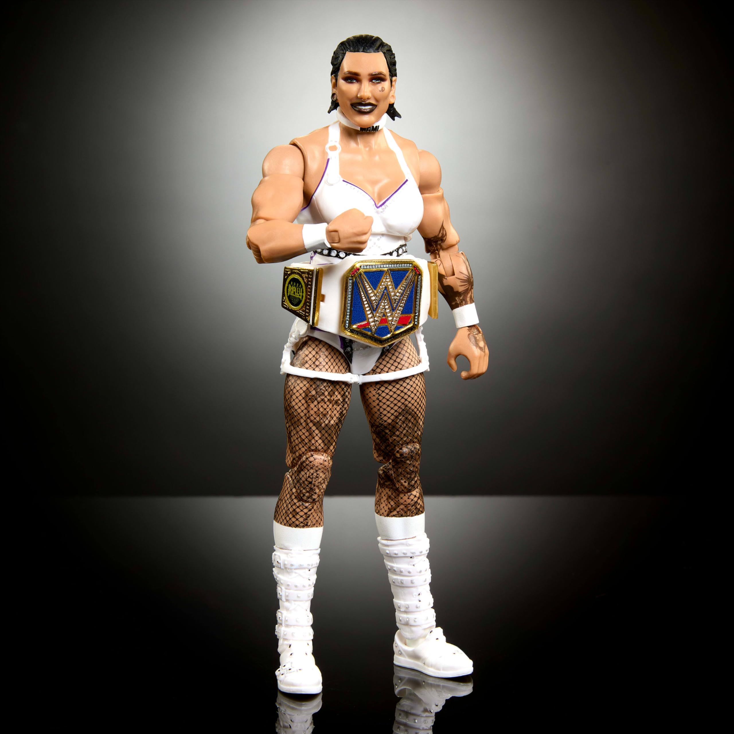 Foto 6 pulgar | Figura De Acción Mattel Wwe Elite Rhea Ripley Series #110 De 15 Cm - Venta Internacional.