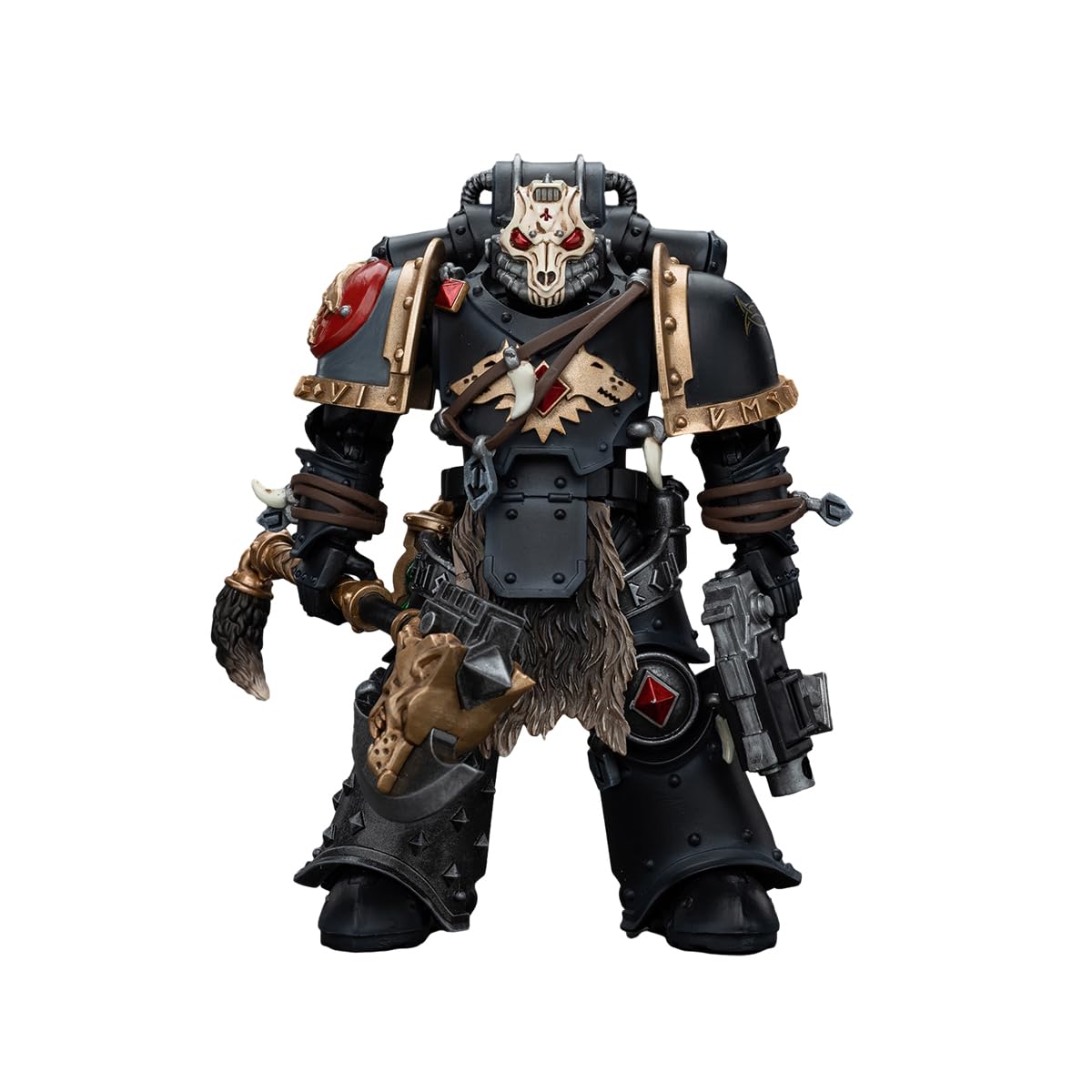 Foto 3 pulgar | Figura De Acción Joytoy Warhammer The Horus Heresy De 12 Cm Space Wolves - Venta Internacional.