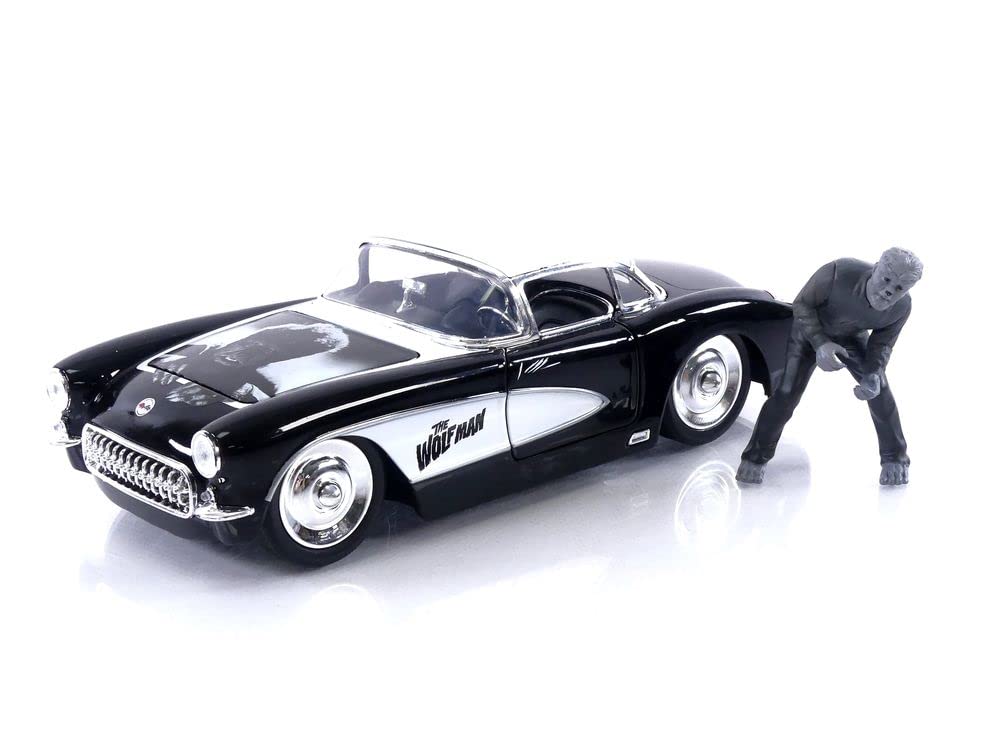 Coche De Juguete Jada Toys Universal Monsters 1:24 1957 Chevy Corvette - Venta Internacional.