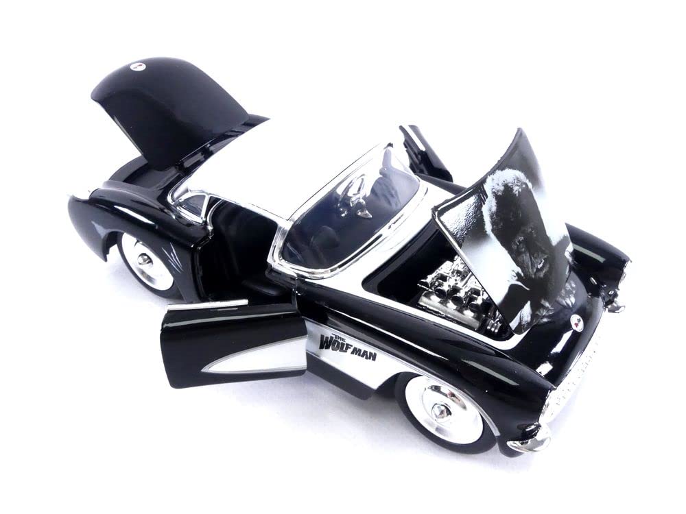 Foto 6 pulgar | Coche De Juguete Jada Toys Universal Monsters 1:24 1957 Chevy Corvette - Venta Internacional.