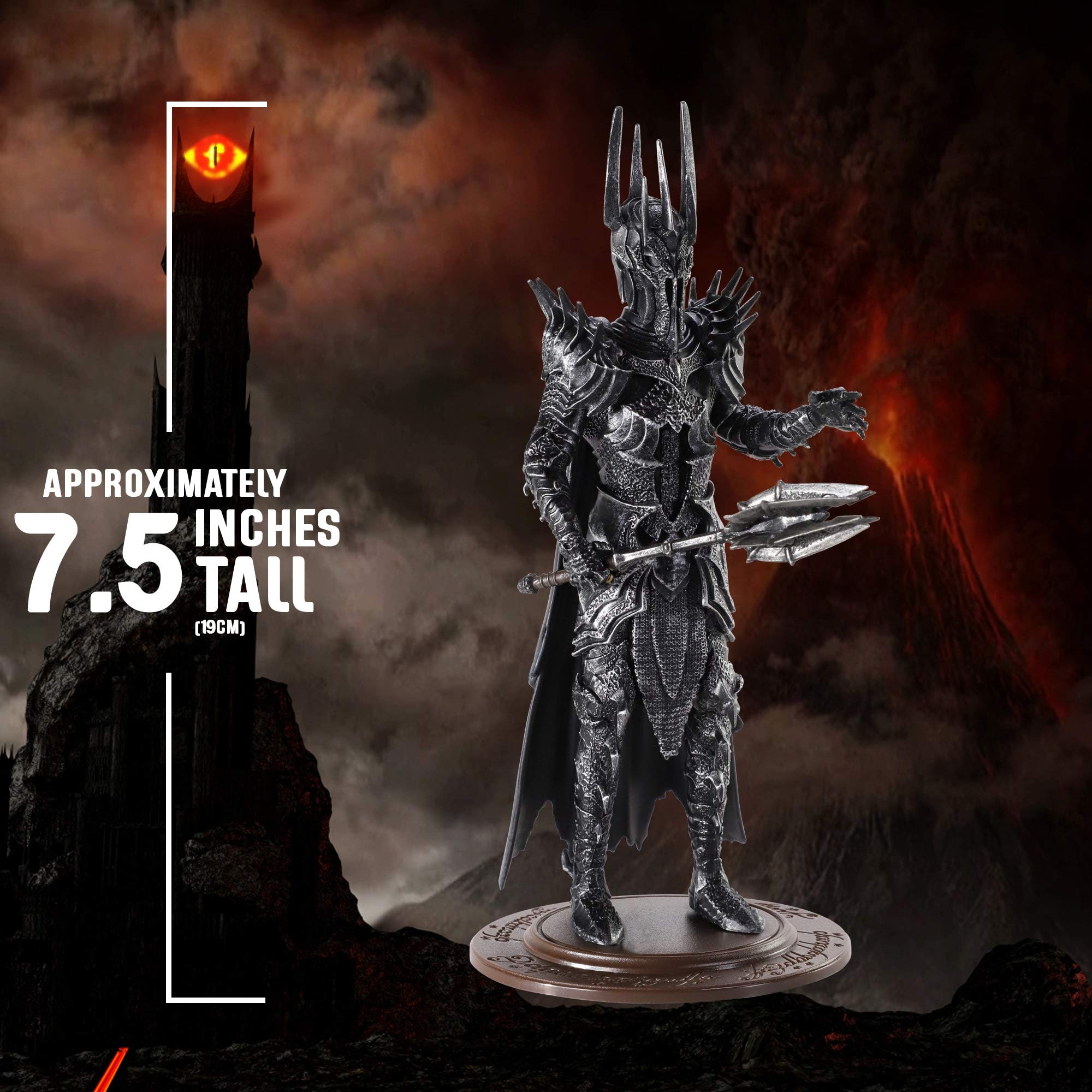 Foto 3 pulgar | Figura De Acción Bendyfigs El Señor De Los Anillos Sauron De 18 Cm - Venta Internacional.