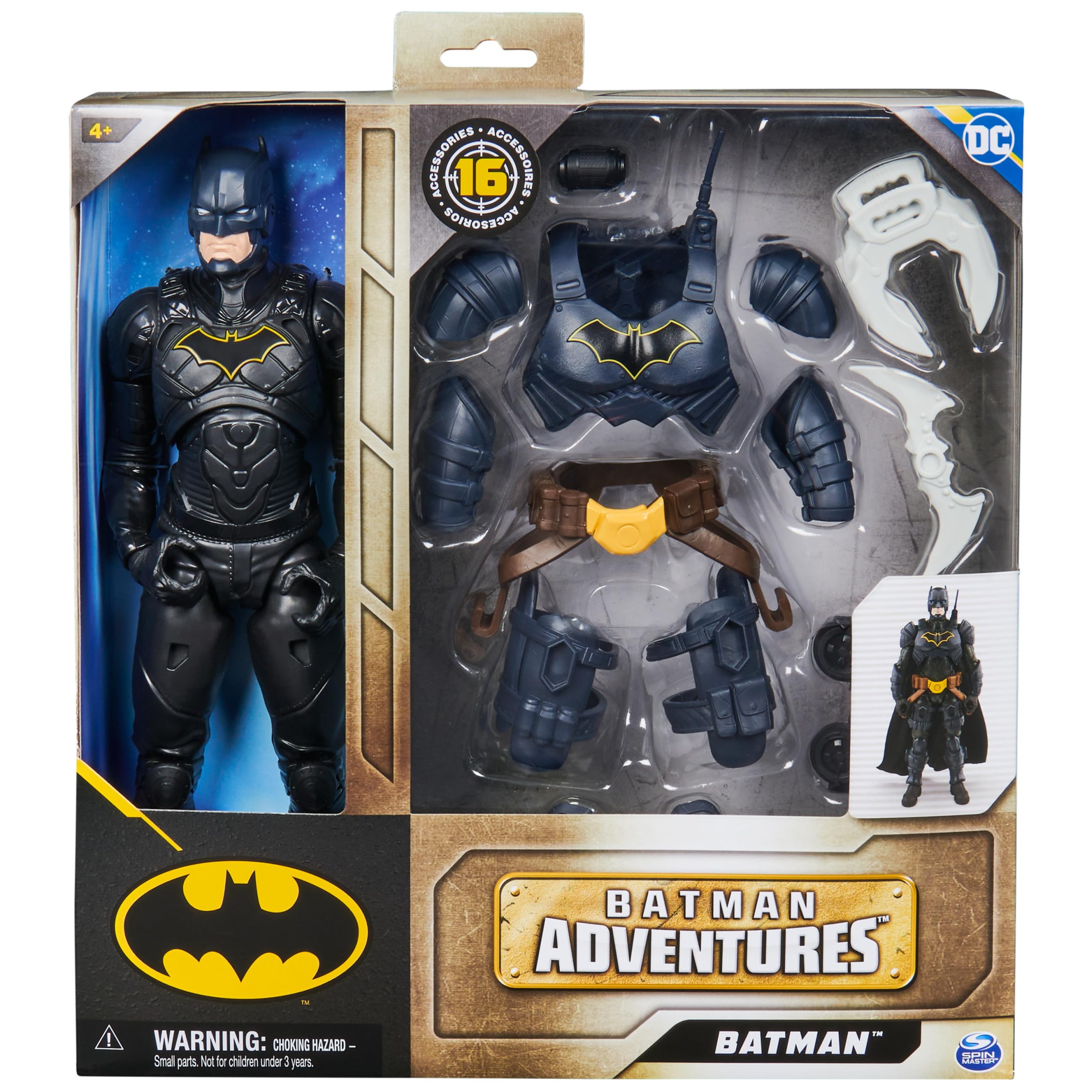 Foto 3 pulgar | Figura De Acción Dc Comics Batman Adventures Batman 30 Cm - Venta Internacional.