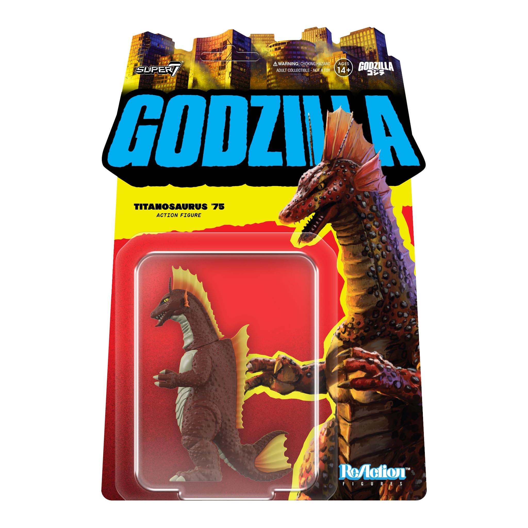 Foto 2 pulgar | Figura De Acción Super7 Toho Reaction Titanosaurus 9,5 Cm Wave 07 - Venta Internacional.