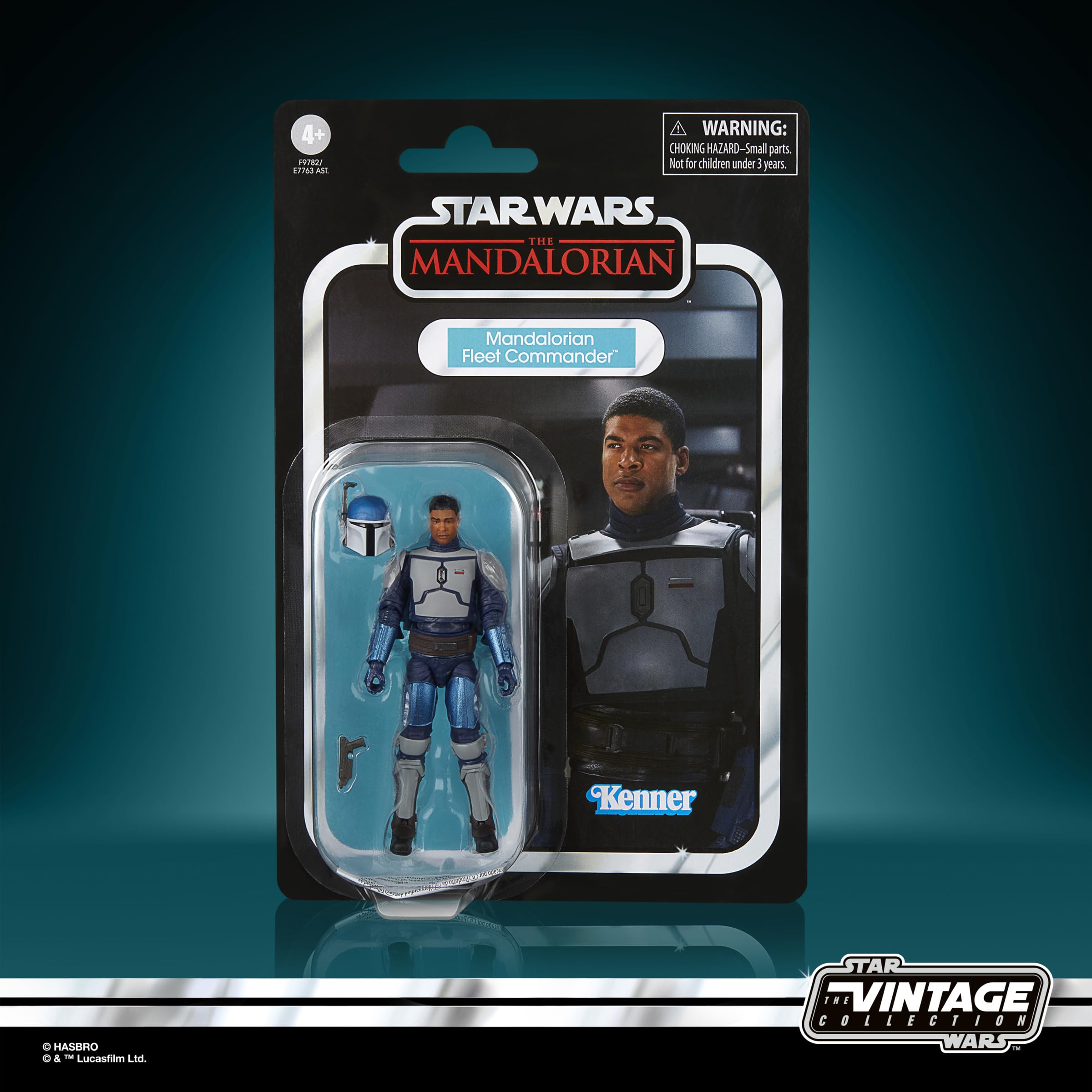 Foto 3 pulgar | Figura De Acción Star Wars The Vintage Collection Mandalorian Fleet Commander 9,5 Cm - Venta Internacional.