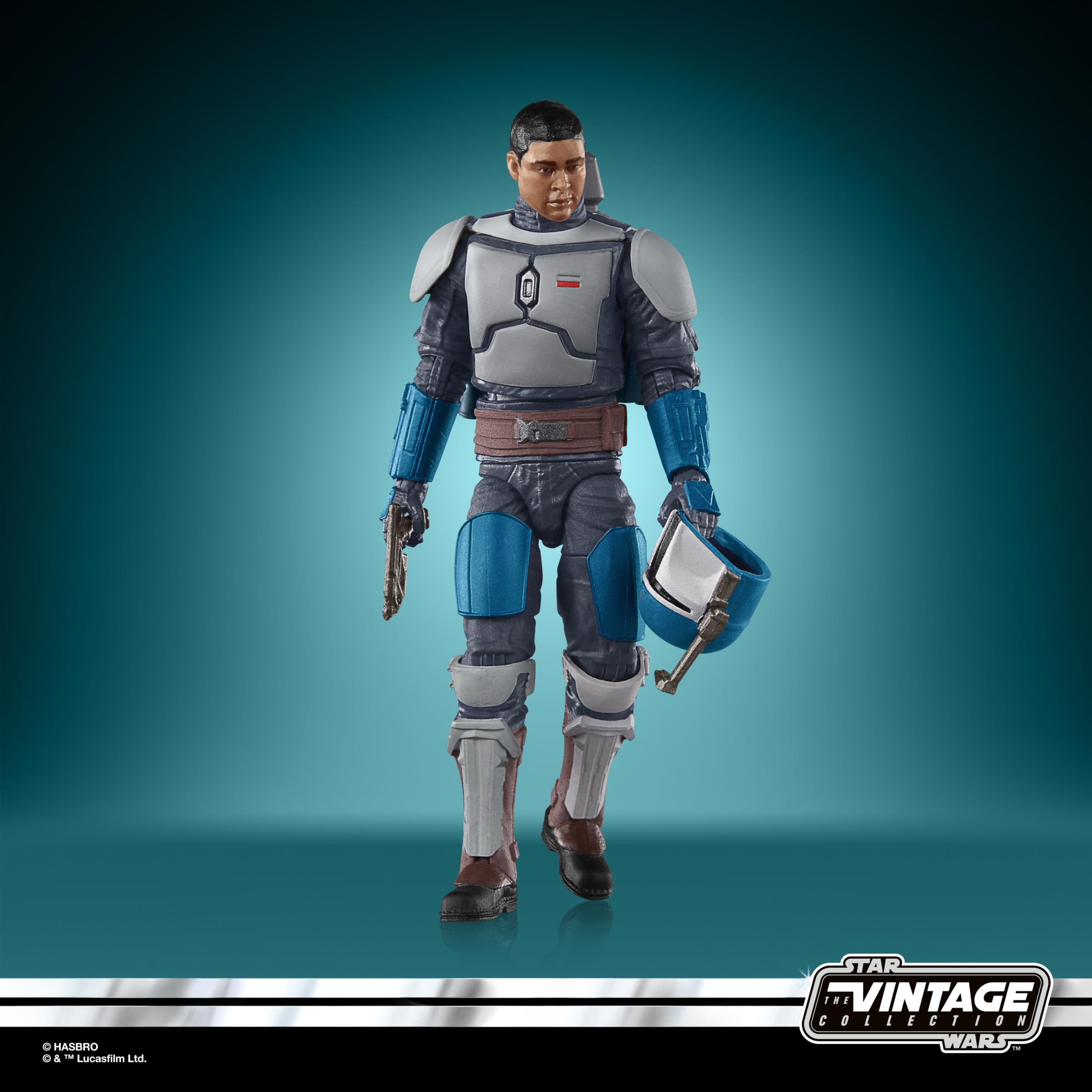 Foto 5 pulgar | Figura De Acción Star Wars The Vintage Collection Mandalorian Fleet Commander 9,5 Cm - Venta Internacional.