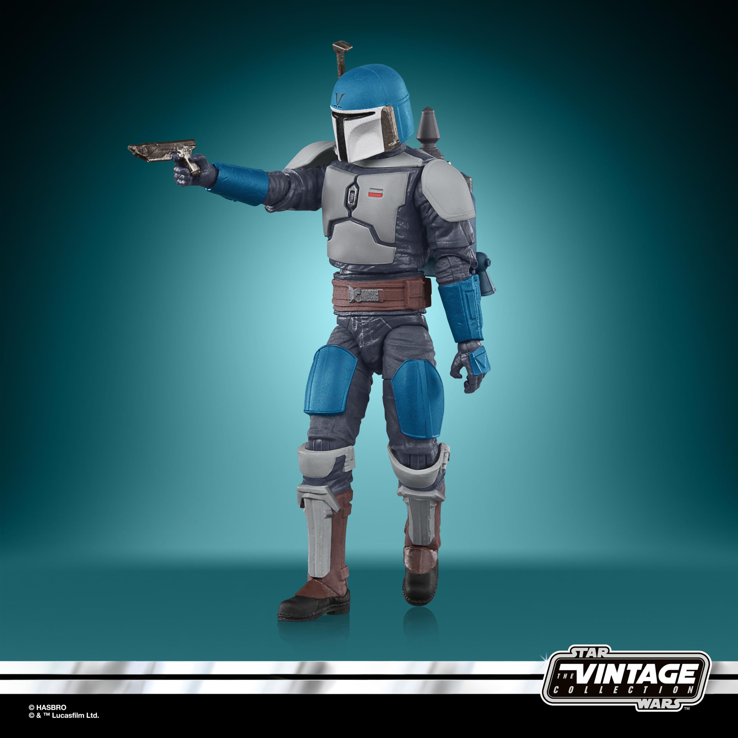 Foto 7 pulgar | Figura De Acción Star Wars The Vintage Collection Mandalorian Fleet Commander 9,5 Cm - Venta Internacional.