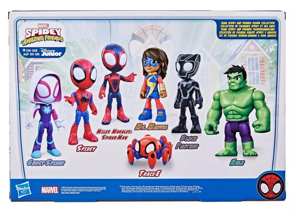 Foto 2 | Figuras De Acción Marvel Spidey Y Sus Increíbles Amigos 7 - Venta Internacional.