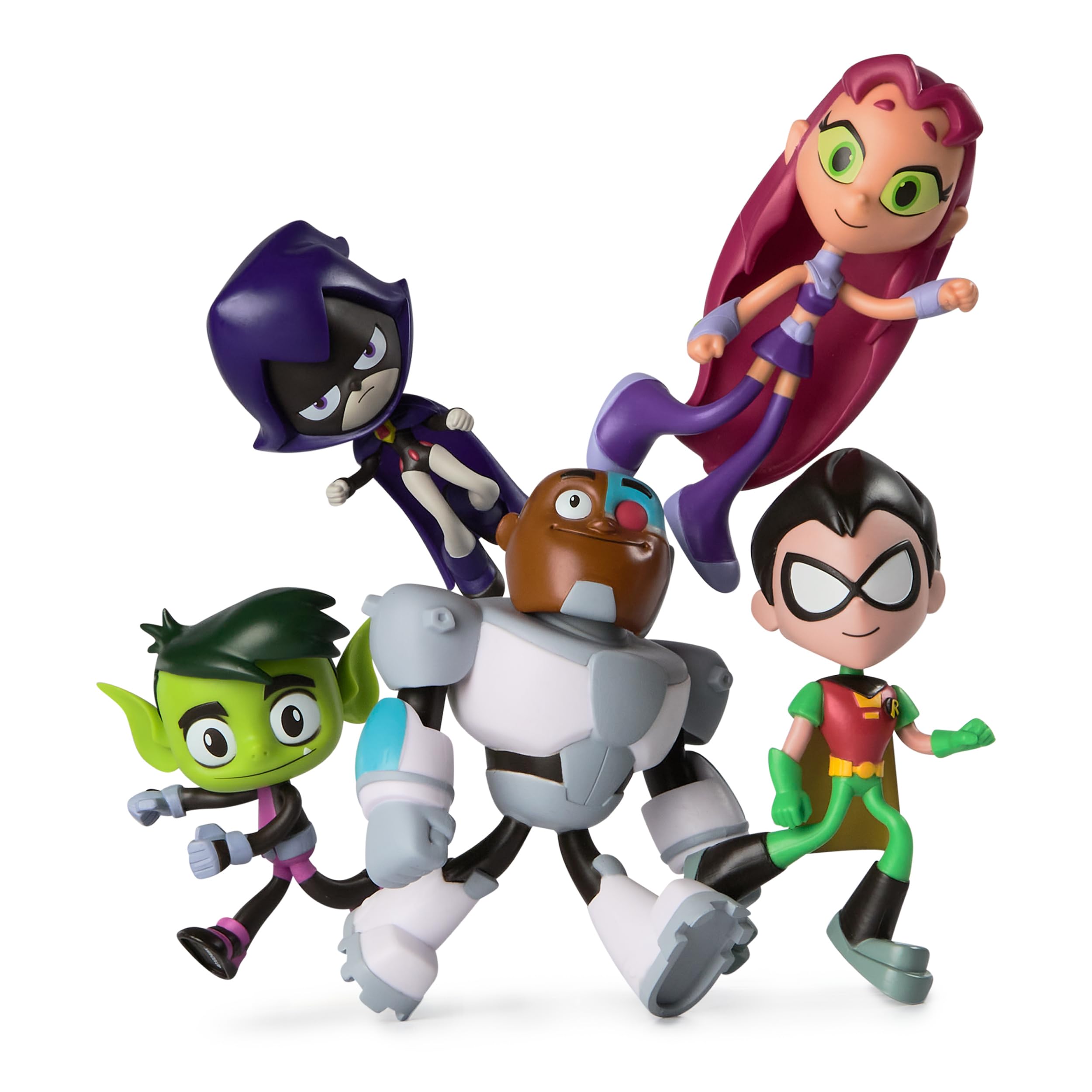 Foto 4 | Figura De Acción Dc Comics Teen Titans Go! Twisty Titans Cyborg - Venta Internacional.