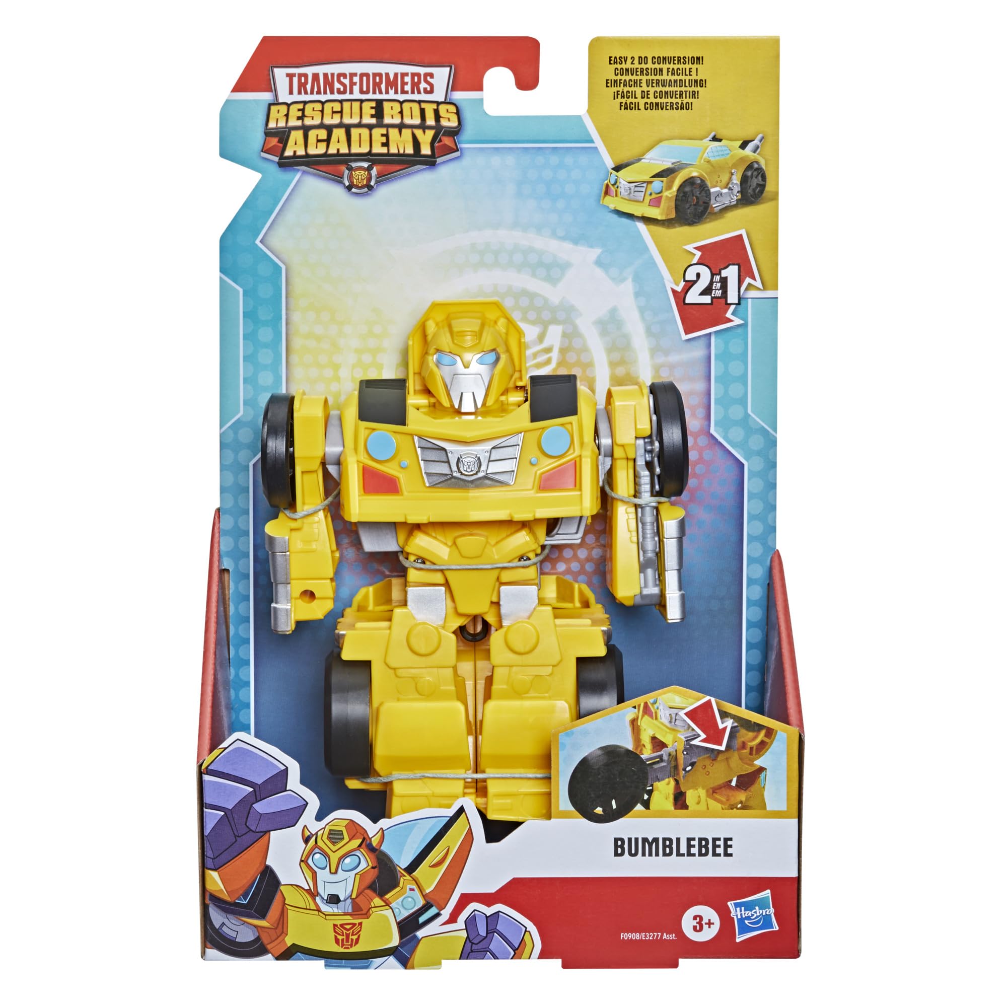 Foto 2 | Robot De Juguete Transformers Rescue Bots Academy Bumblebee Kids 3+ - Venta Internacional.