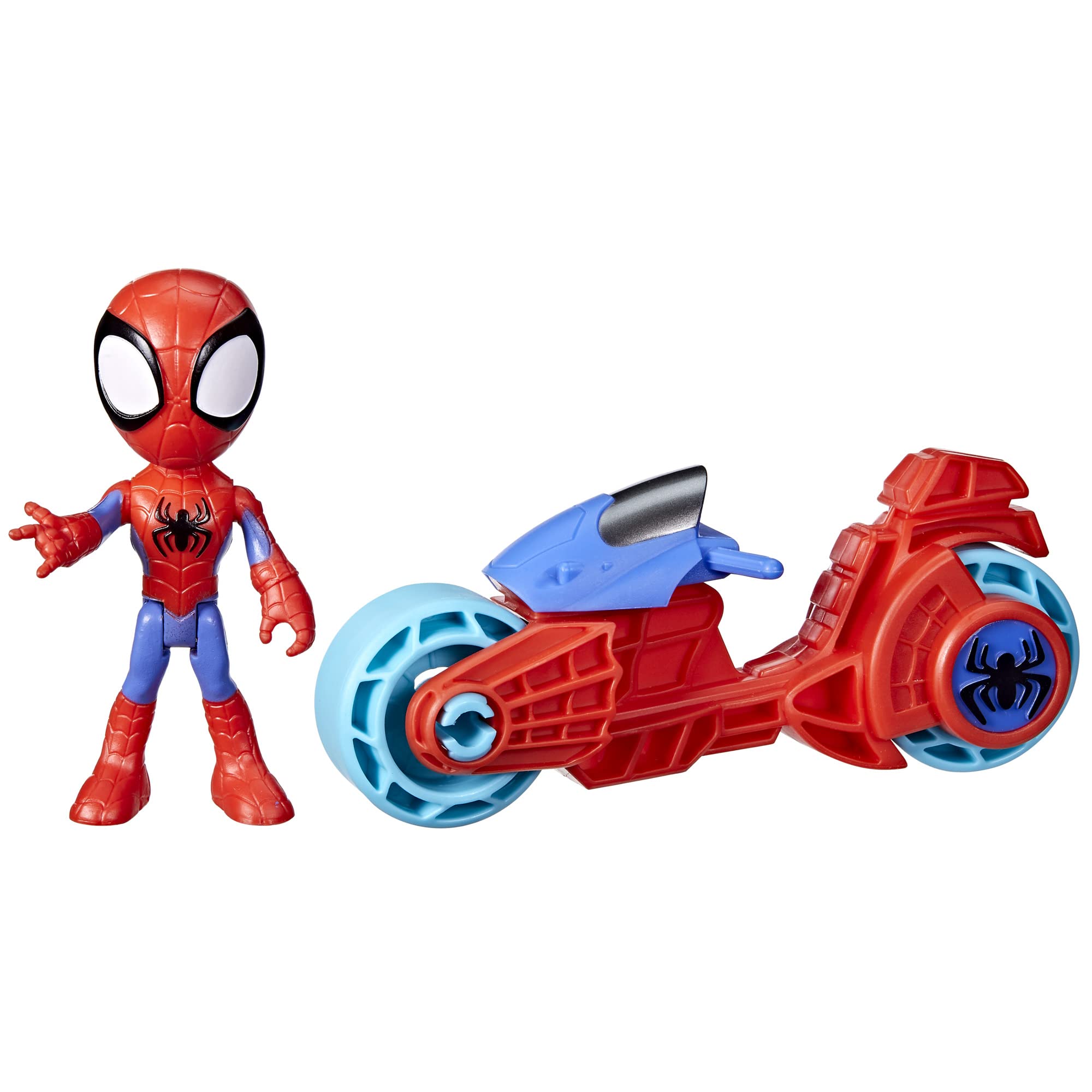 Figura De Acción Hasbro Marvel Spidey Con Moto De Más De 3 Años - Venta Internacional.