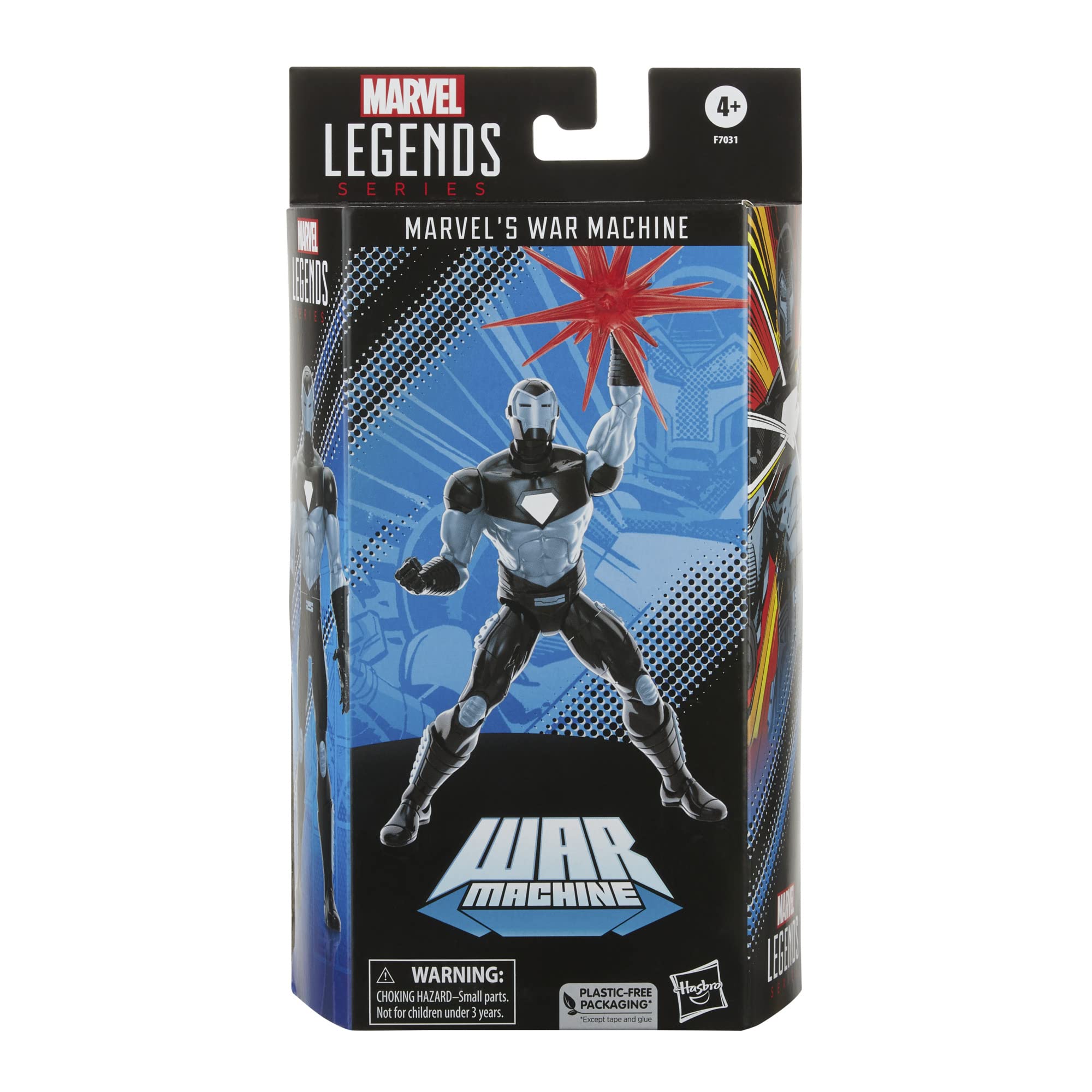 Foto 3 pulgar | Figura De Acción Marvel Hasbro Legends War Machine Multicolor - Venta Internacional.