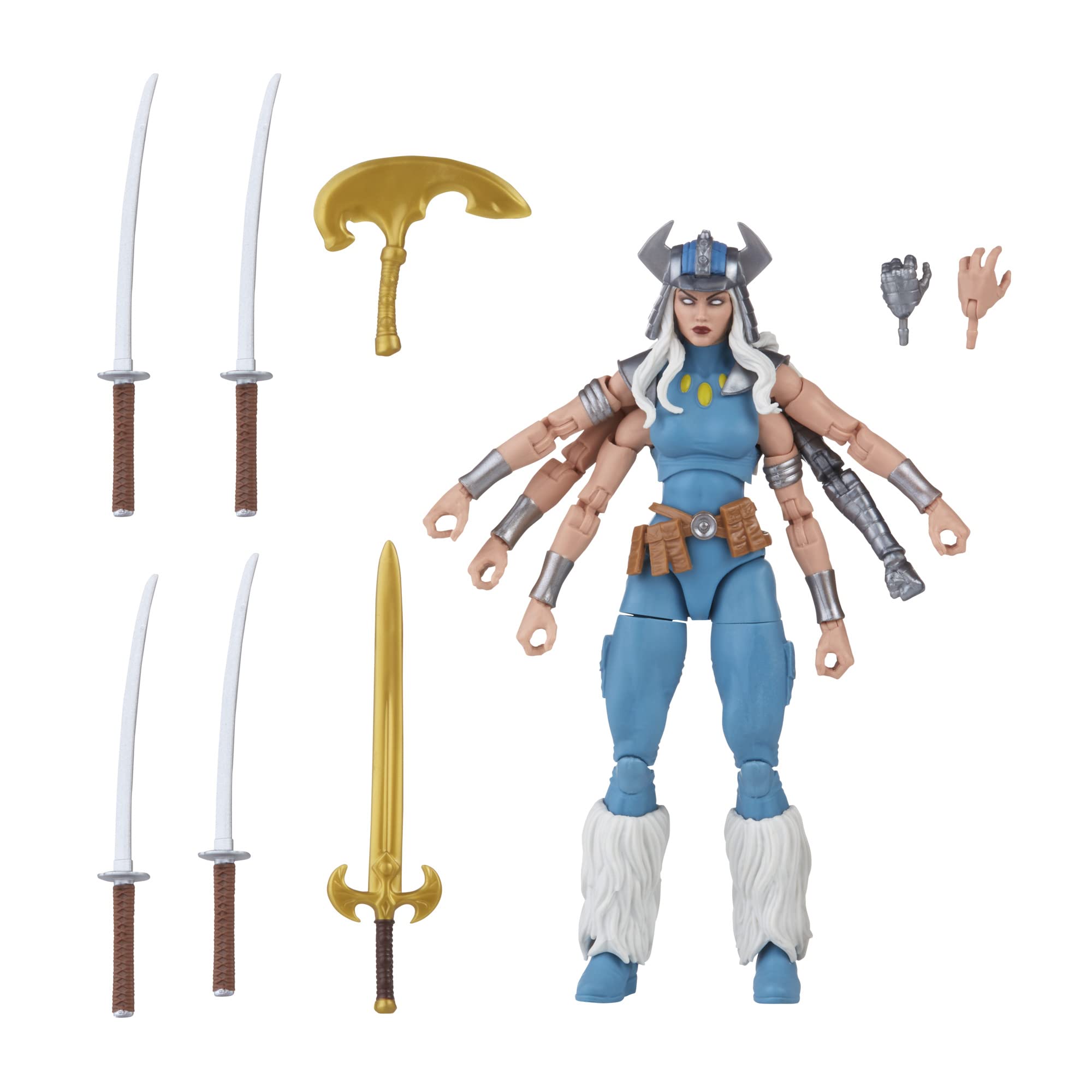 Figura De Acción Marvel Legends Series X-men Classic Spiral - Venta Internacional.
