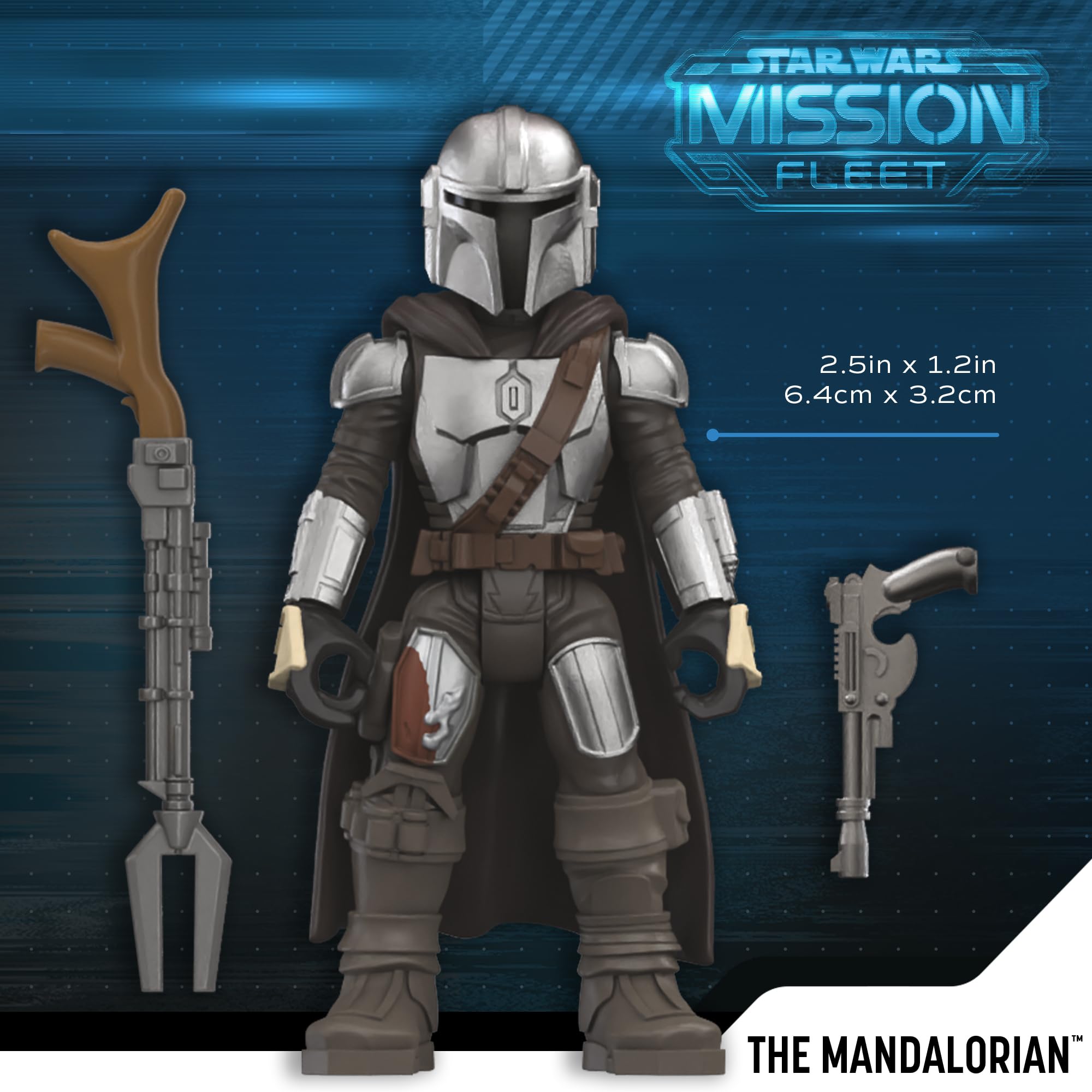 Foto 4 pulgar | Set De Figuras De Acción Star Wars Mission Fleet Mandalorian - Venta Internacional.
