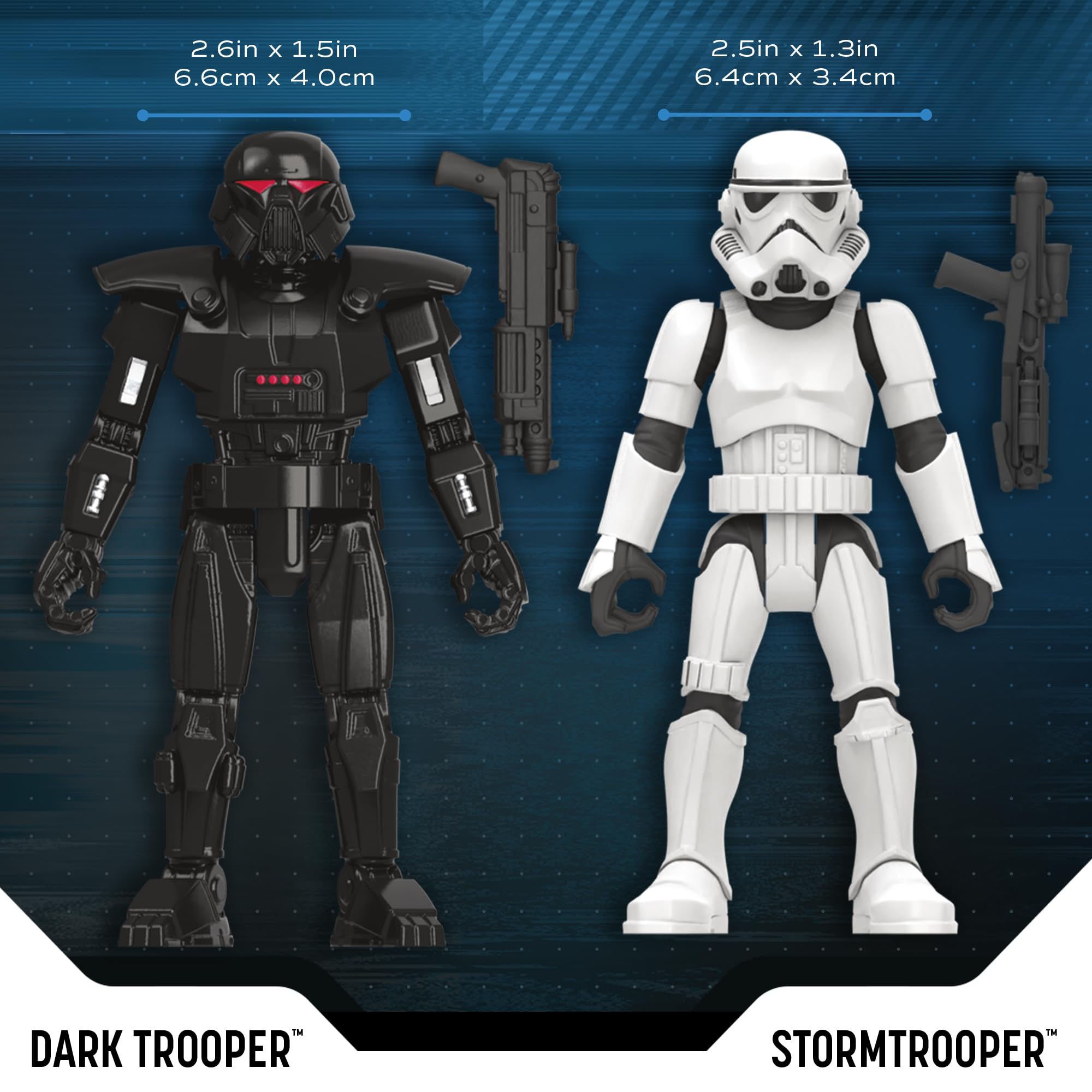 Foto 6 | Set De Figuras De Acción Star Wars Mission Fleet Mandalorian - Venta Internacional.