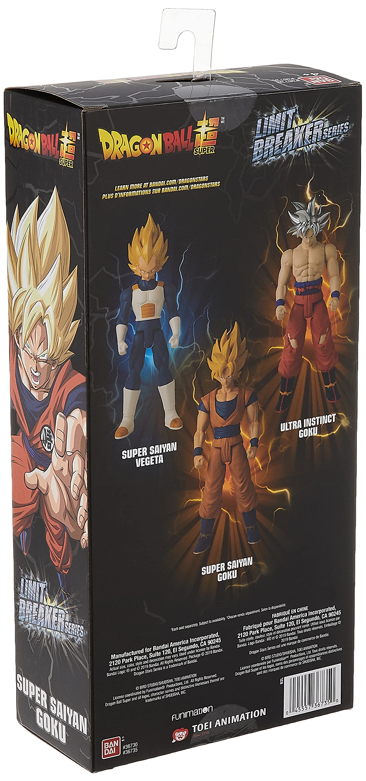 Foto 5 pulgar | Figura De Acción Bandai Namco Dragon Ball Super Goku 30 Cm - Venta Internacional.