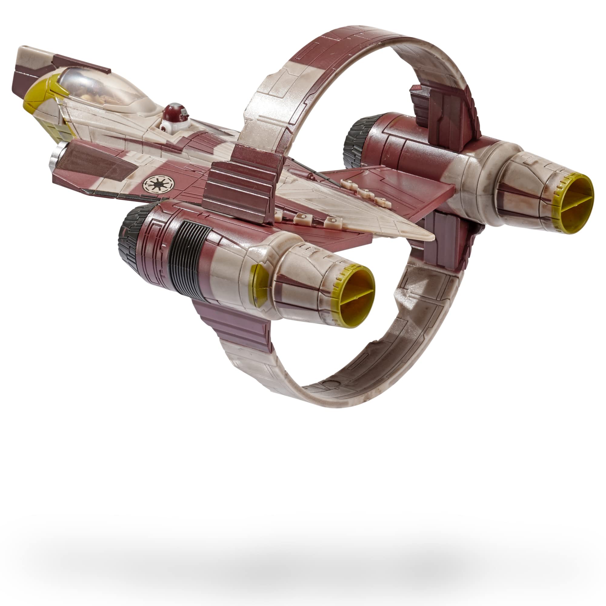 Foto 5 pulgar | Toy Star Wars Micro Galaxy Squadron Starfighter Obi-wan - Venta Internacional.