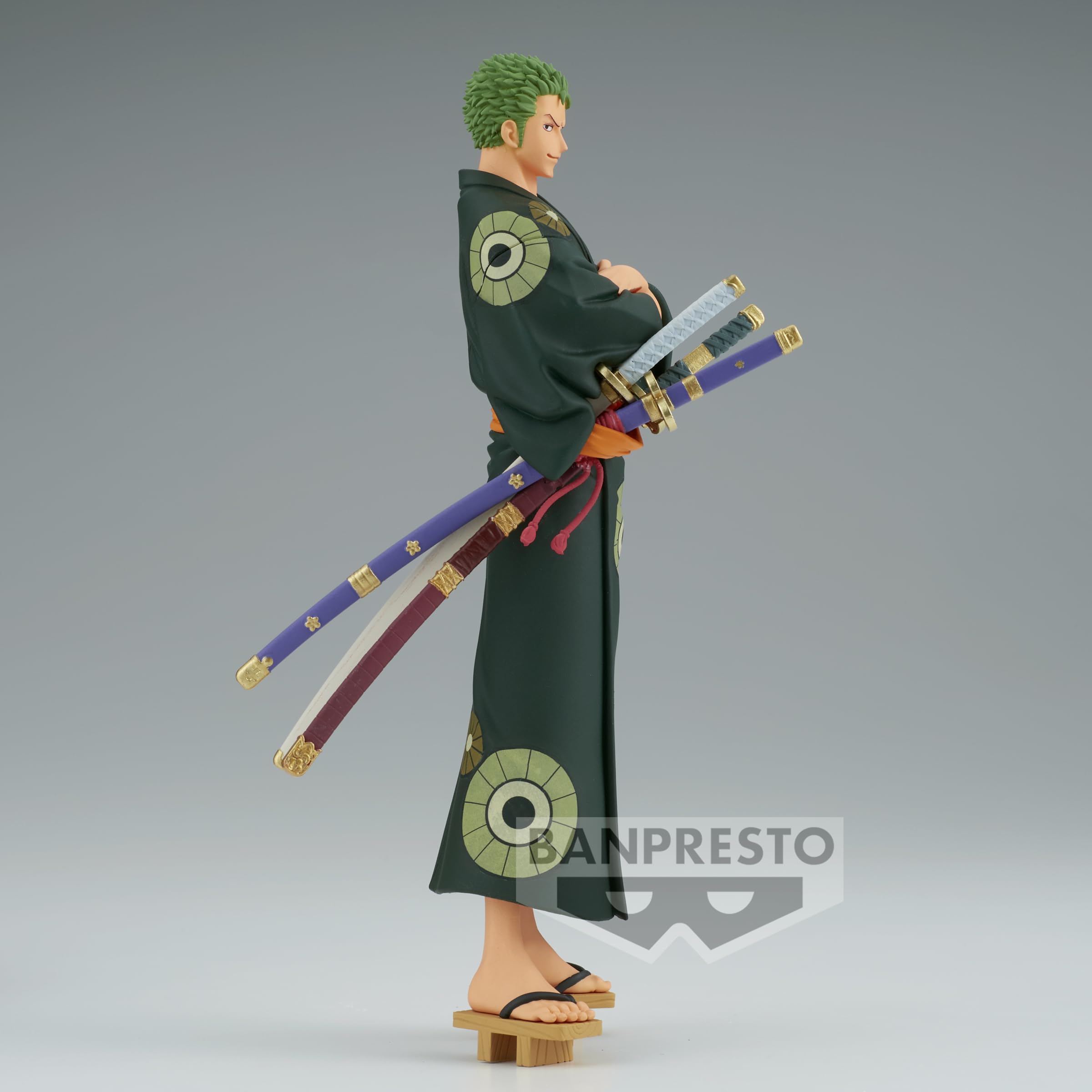 Foto 4 pulgar | Figura Banpresto De Una Sola Pieza Wanokuni Roronoa Zoro Yukata Ver - Venta Internacional.
