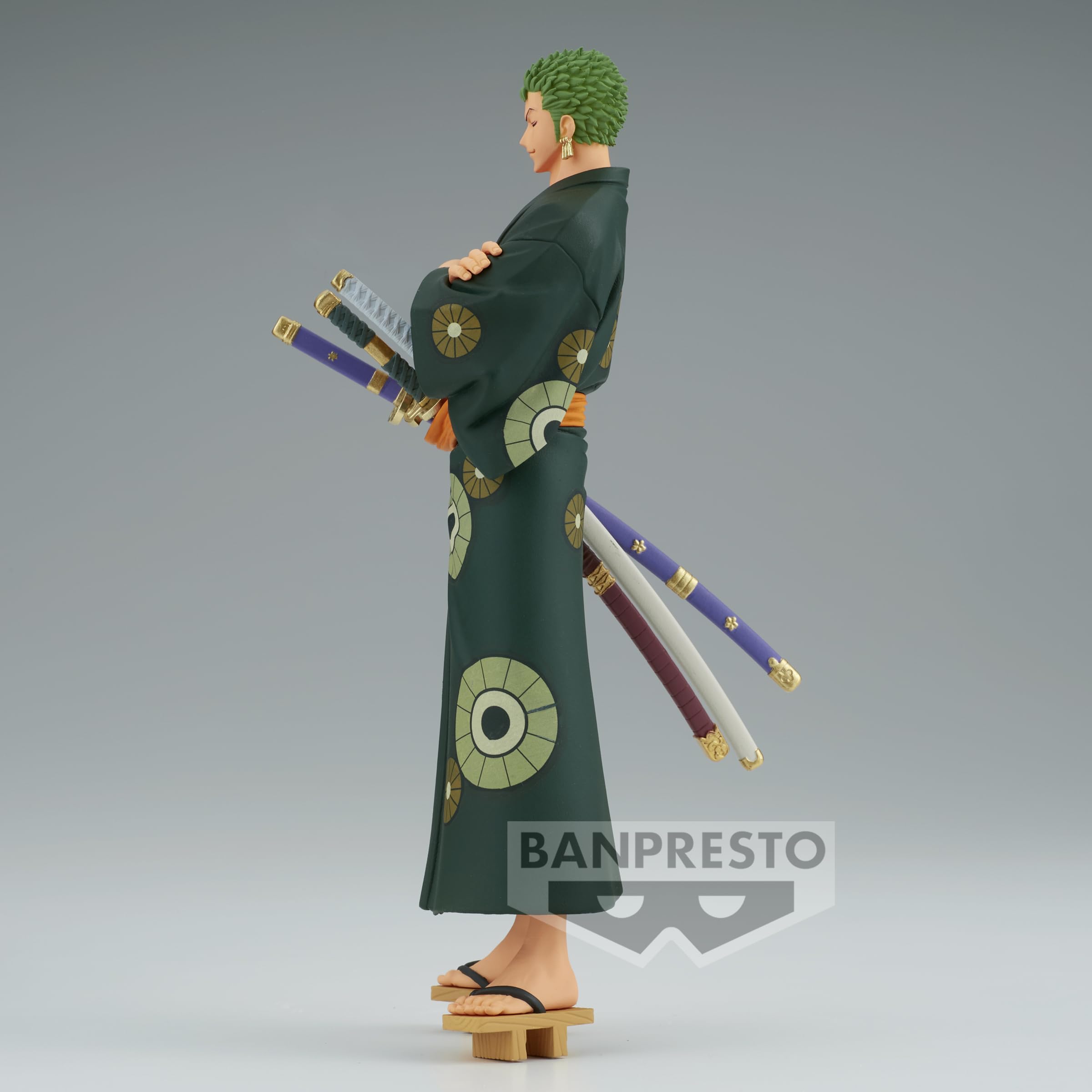 Foto 5 pulgar | Figura Banpresto De Una Sola Pieza Wanokuni Roronoa Zoro Yukata Ver - Venta Internacional.