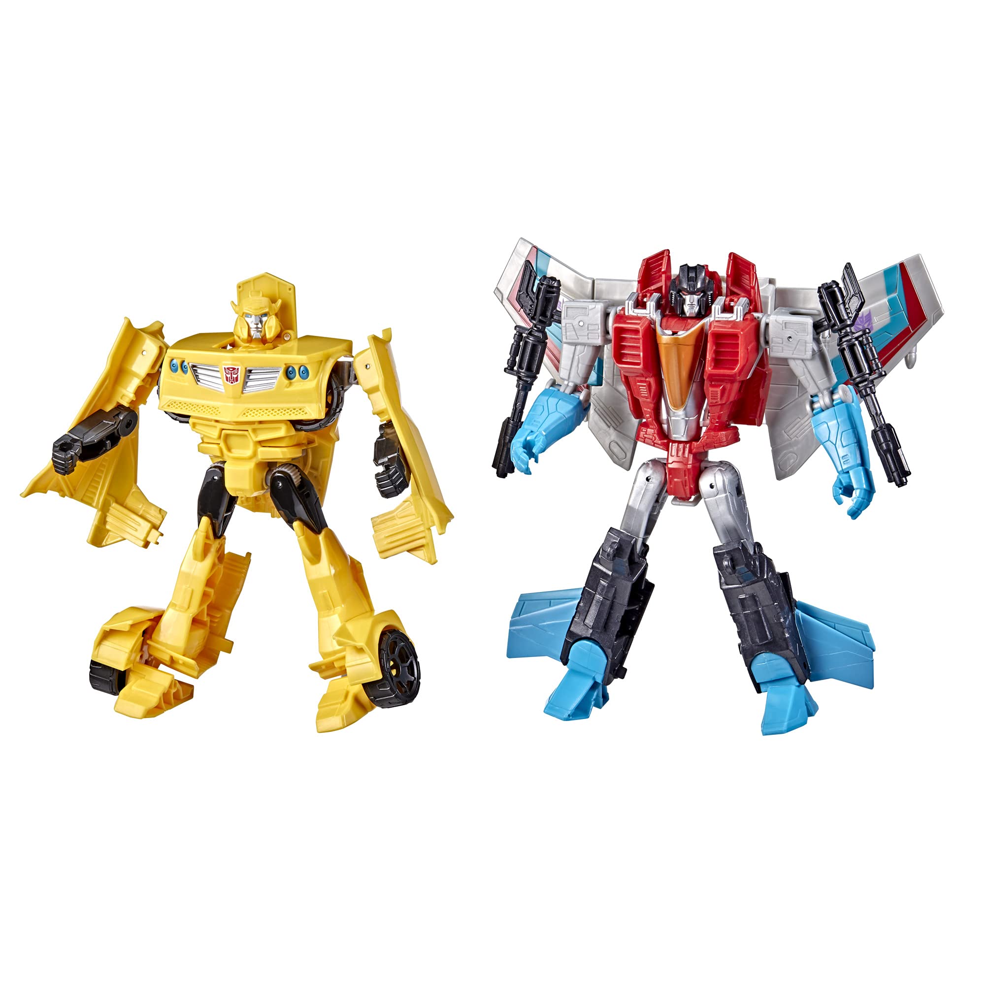 Foto 2 pulgar | Figuras De Acción Transformers Bumblebee Y Starscream, Paquete De 2 - Venta Internacional.