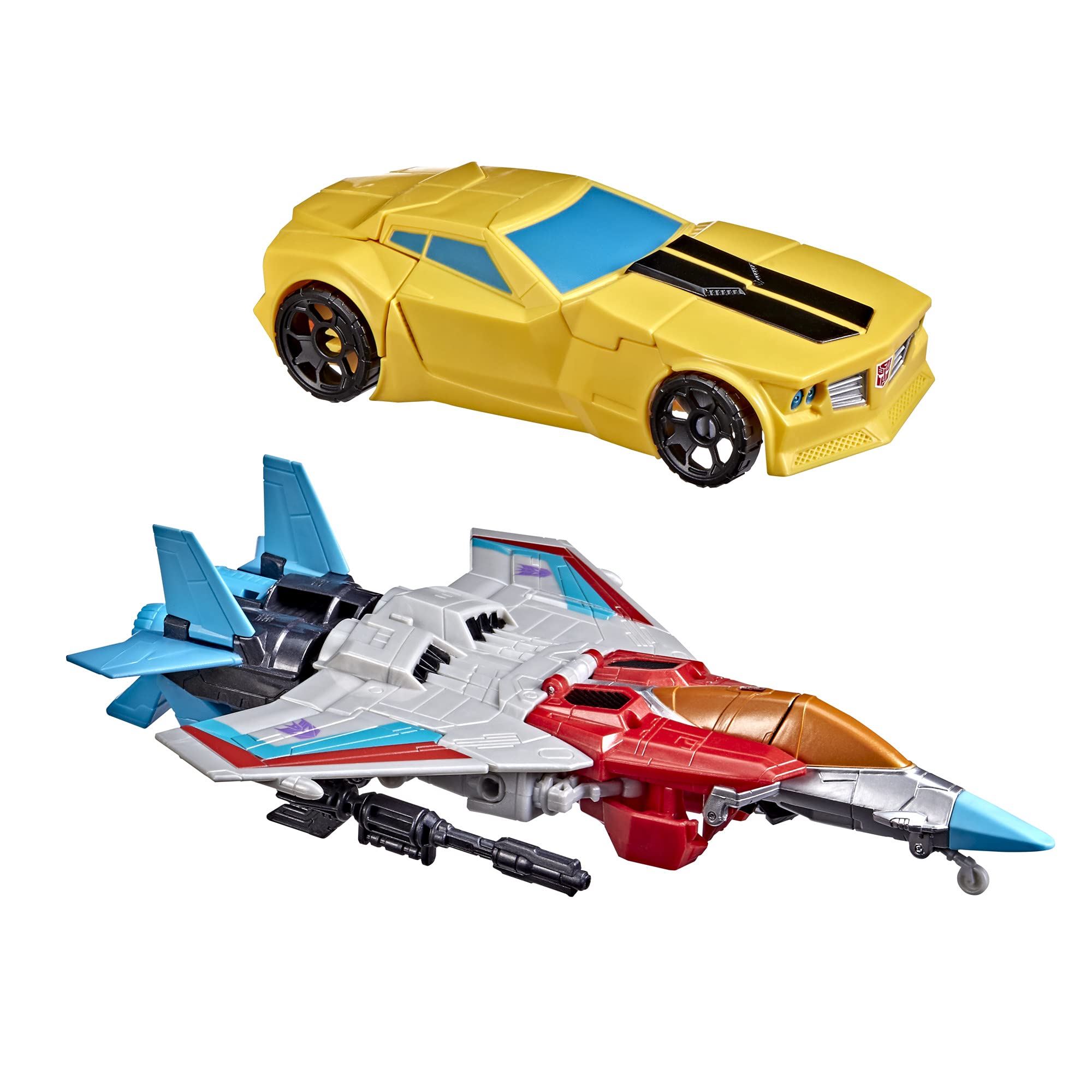 Foto 3 pulgar | Figuras De Acción Transformers Bumblebee Y Starscream, Paquete De 2 - Venta Internacional.