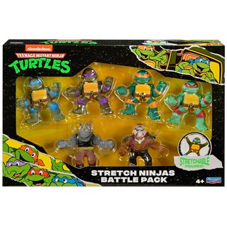 Foto 5 | Figuras Playmates Teenage Mutant Ninja Turtles de 6 Piezas-Venta Internacional