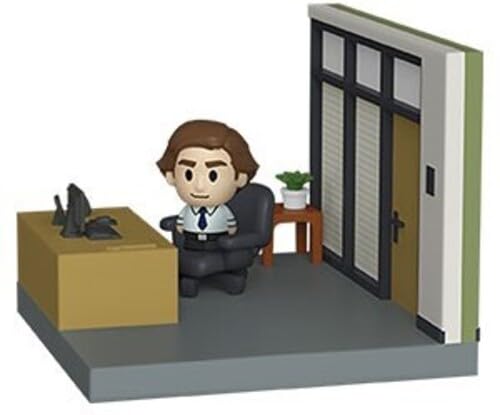 Foto 3 pulgar | Mini Moments Funko Pop Tv The Office Jim con Chase 57390 - Venta Internacional