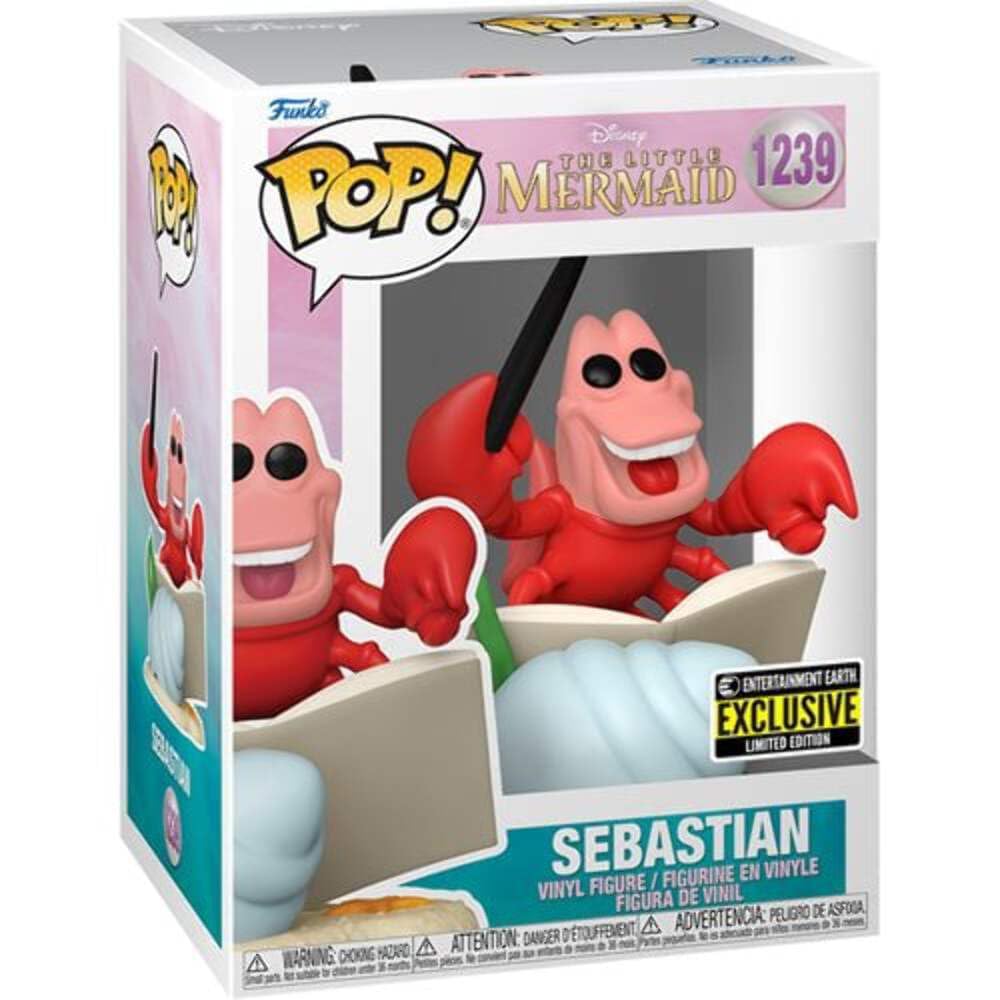 Foto 2 pulgar | Figura Funko Pop! Disney: La Sirenita Sebastian - Venta Internacional