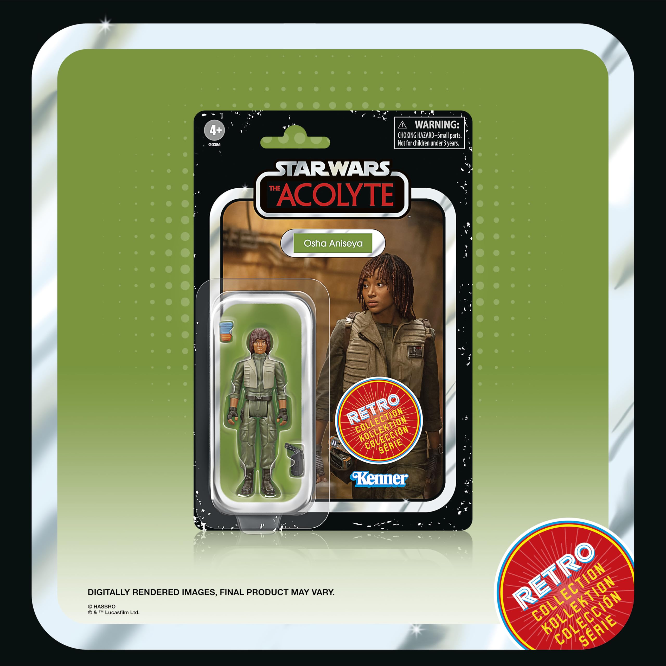 Foto 3 pulgar | Figuras de Acción Star Wars Retro Collection The Acolyte 9,5 cm 6 Piezas - Venta Internacional