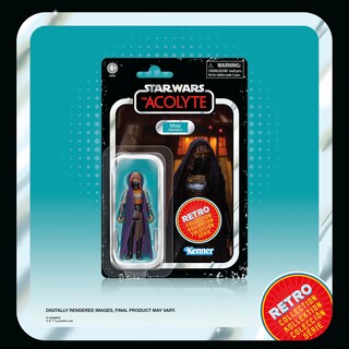 Foto 5 | Figuras de Acción Star Wars Retro Collection The Acolyte 9,5 cm 6 Piezas - Venta Internacional