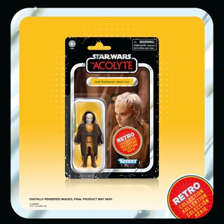 Foto 6 | Figuras de Acción Star Wars Retro Collection The Acolyte 9,5 cm 6 Piezas - Venta Internacional