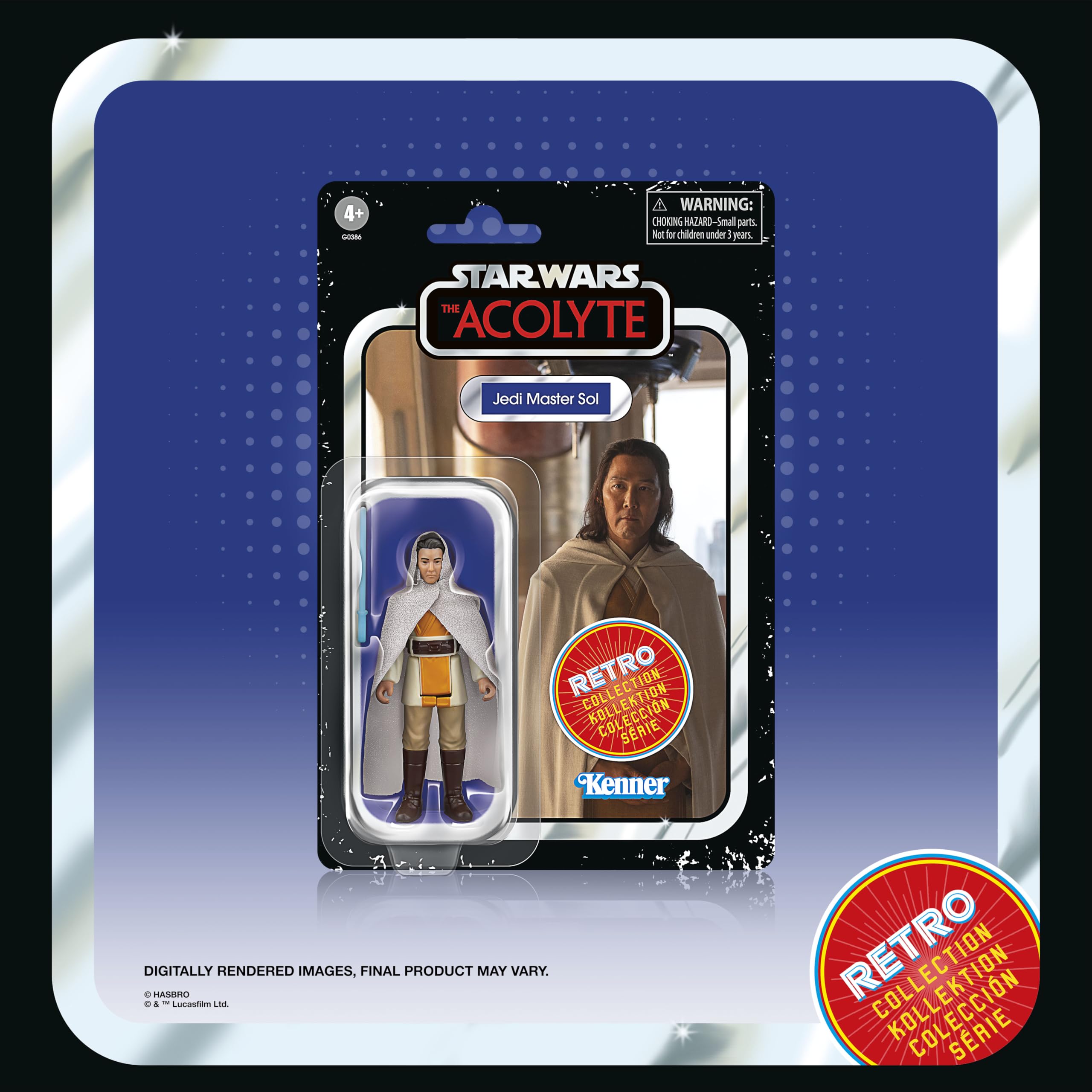 Foto 8 pulgar | Figuras de Acción Star Wars Retro Collection The Acolyte 9,5 cm 6 Piezas - Venta Internacional