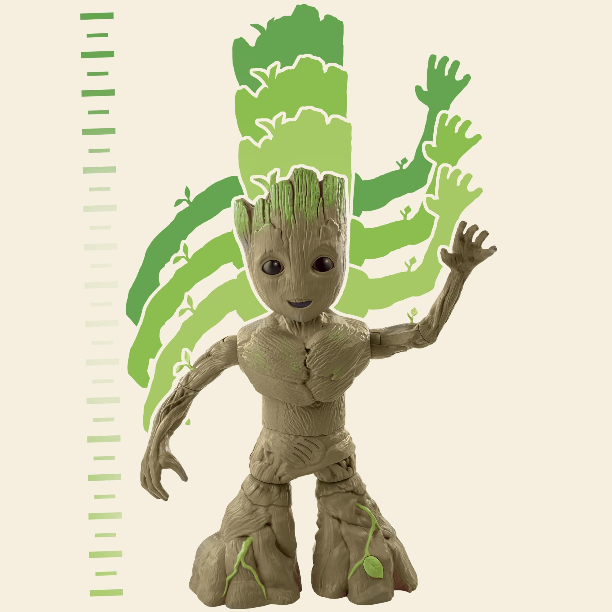 Foto 4 pulgar | Figura de Acción Marvel Studios I Am Groot Groove 'n Grow 45.7 cm - Venta Internacional