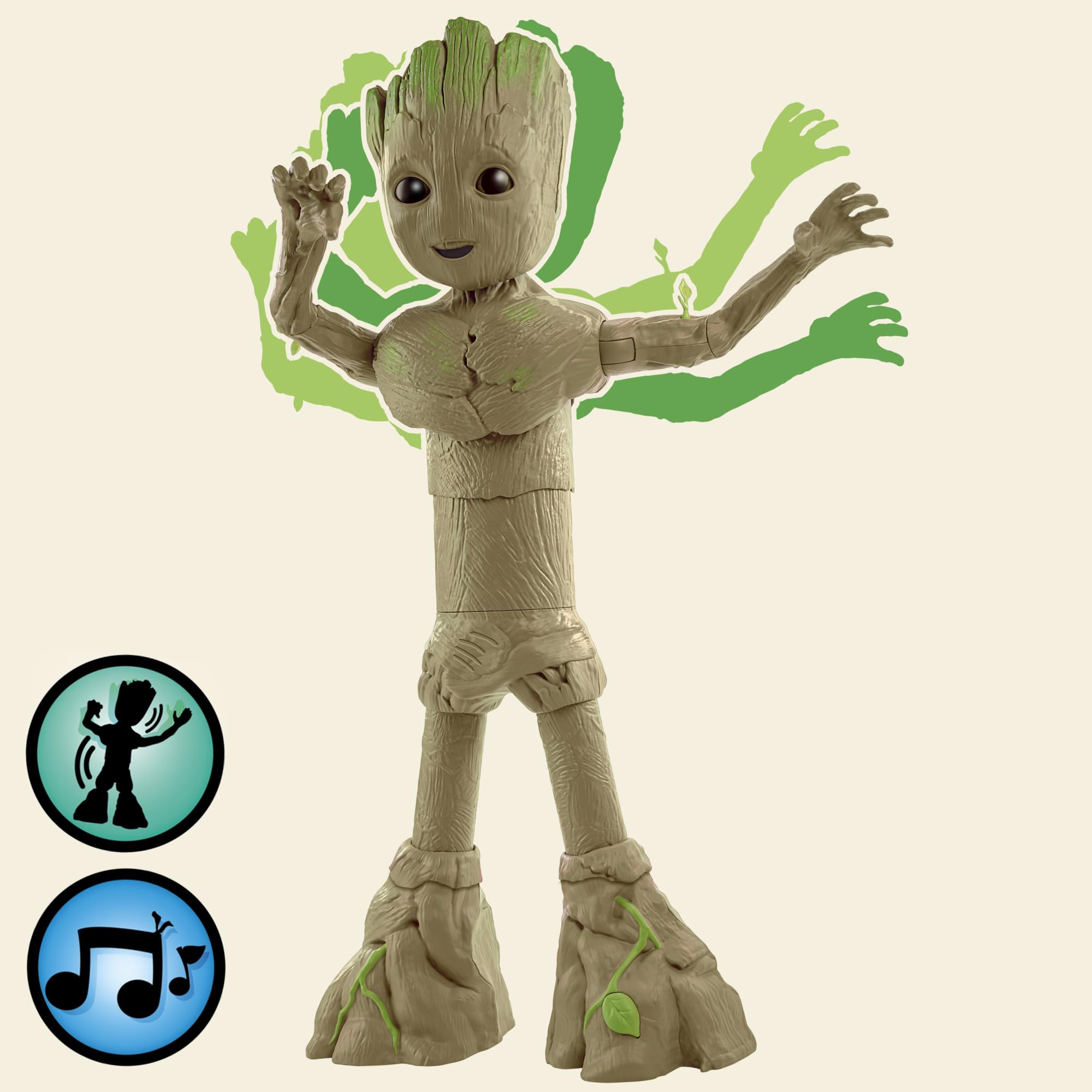 Foto 6 pulgar | Figura de Acción Marvel Studios I Am Groot Groove 'n Grow 45.7 cm - Venta Internacional