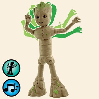 Foto 5 | Figura de Acción Marvel Studios I Am Groot Groove 'n Grow 45.7 cm - Venta Internacional