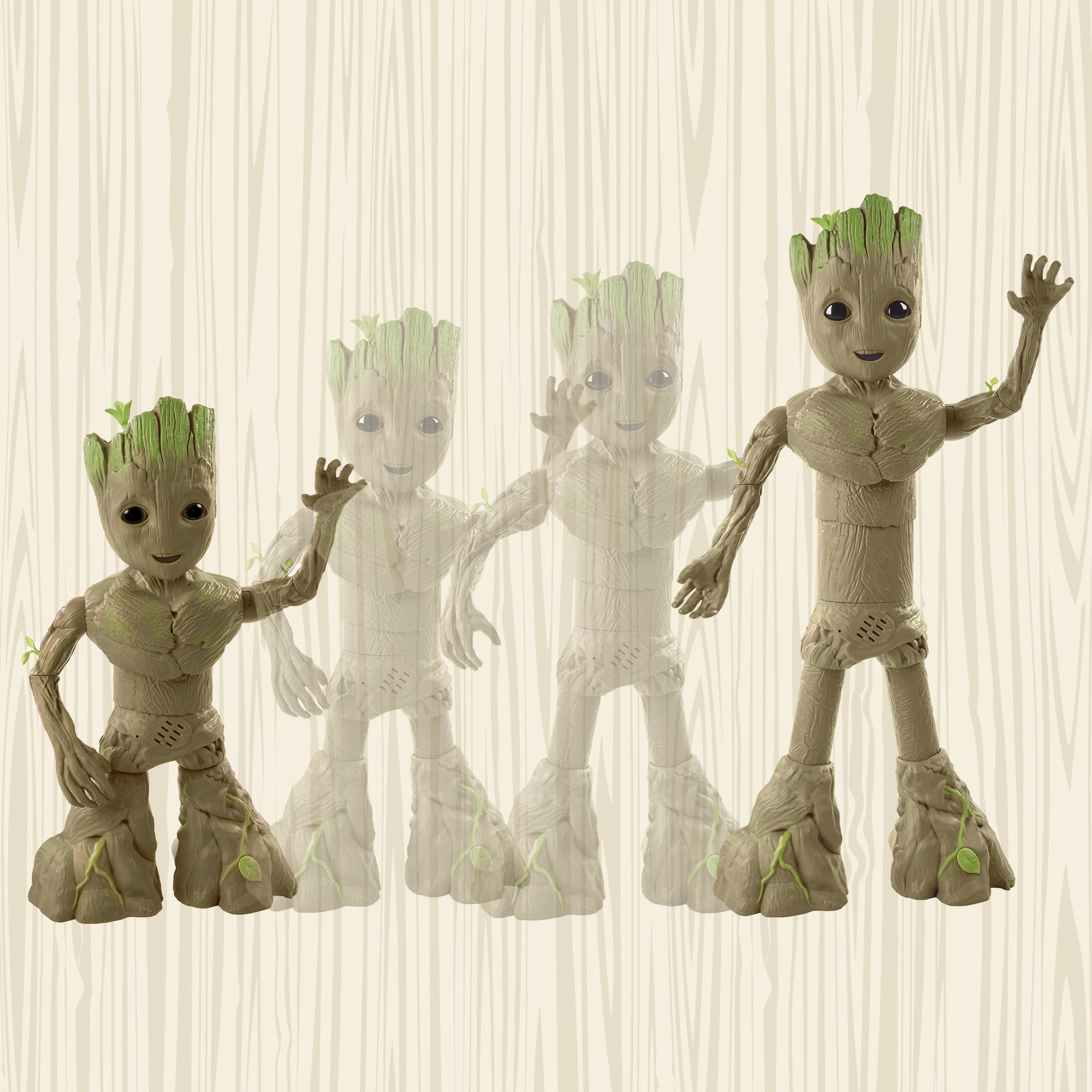 Foto 8 pulgar | Figura de Acción Marvel Studios I Am Groot Groove 'n Grow 45.7 cm - Venta Internacional