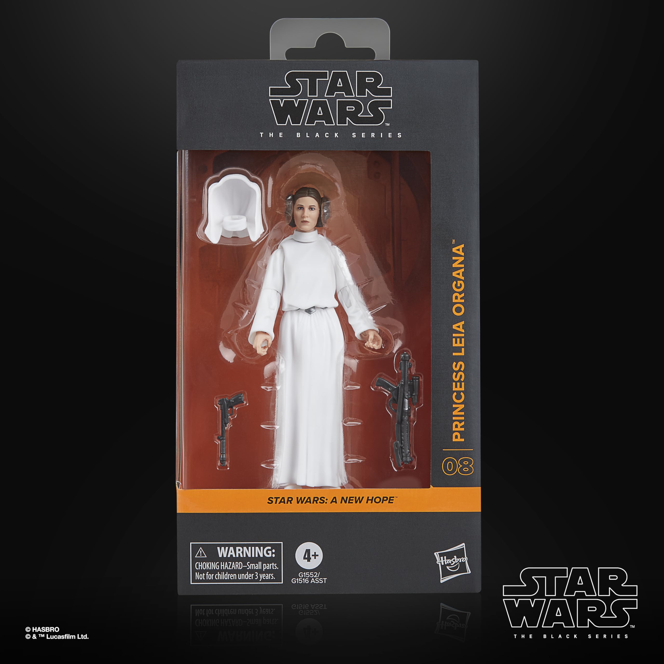 Foto 3 pulgar | Figura de Acción Star Wars The Black Series Princess Leia 15 cm - Venta Internacional