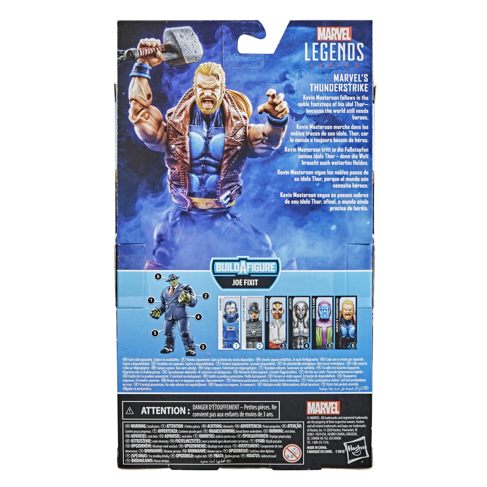 Foto 8 pulgar | Figura De Acción Marvel Legends Series Thunderstrike 15 Cm - Venta Internacional.