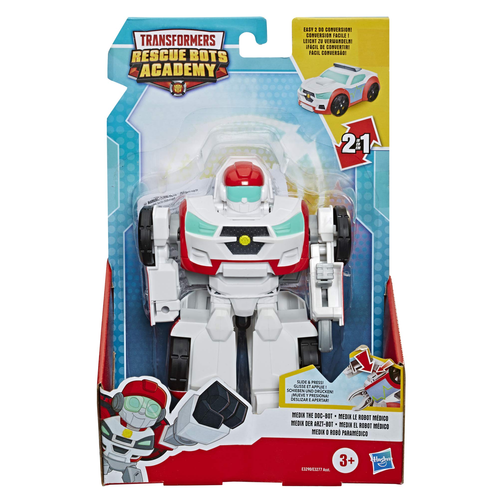 Foto 3 pulgar | Robot De Juguete Transformers Playskool Heroes Rescue Bots Academy - Venta Internacional.
