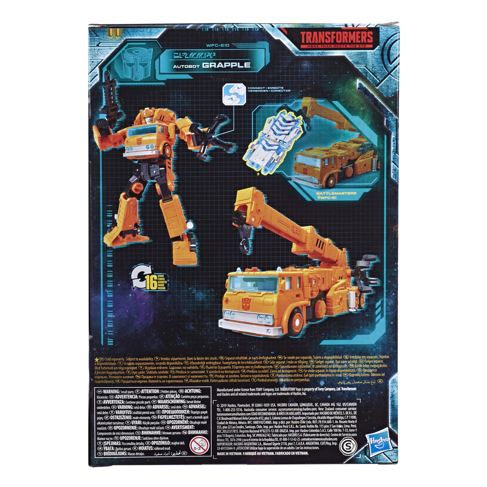 Foto 4 pulgar | Figura De Acción Transformers Generations War Autobot Grapple - Venta Internacional.