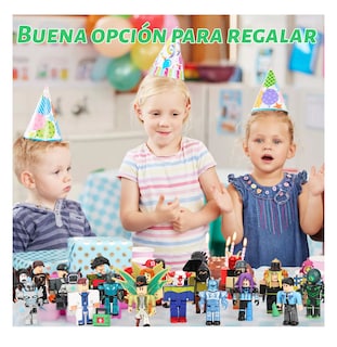 Foto 3 | 24 Piezas Virtual World Roblox Building Block Muñeca Estilo 5