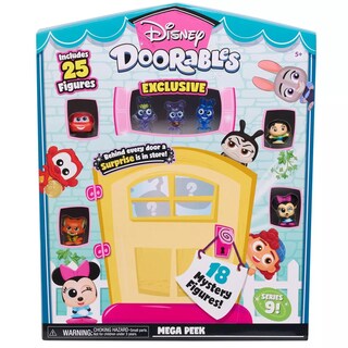 Foto 1 | Mega Peek de Toy Disney Doorables con 25 Figuras Serie #9 - Venta Internacional